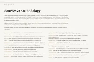Page 107: Sources & Methodology