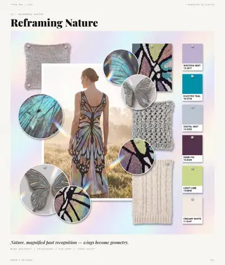 Reframing Nature — Nature Reworked, Spring/Summer 2028 women's knitwear trend direction
