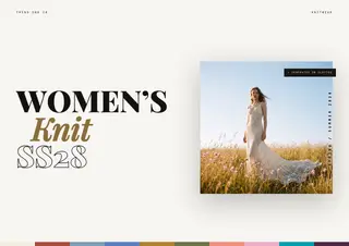 Women's Knitwear SS28 Trend Report — cover
