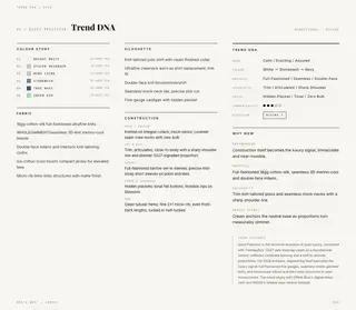 Page 20: Quiet Precision · Trend DNA