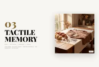 Chapter 03 Tactile Memory — SS28 men's knitwear trend chapter opener