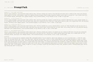 Page 101: New Glam · Prompt Pack