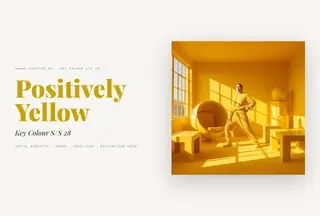 Chapter 03 Positively Yellow — Spring/Summer 2028 global key colours and colour combinations chapter opener