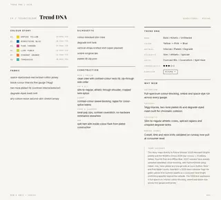 Page 84: Technicolour · Trend DNA