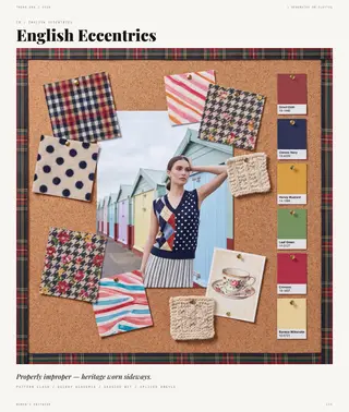 English Eccentrics — Vivid Journeys, Spring/Summer 2028 women's knitwear trend direction