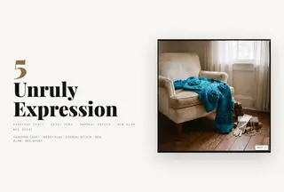 Chapter 05 Unruly Expression — Spring/Summer 2028 women's knitwear chapter opener