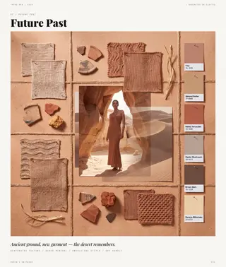 Future Past — Tender Futures, Spring/Summer 2028 women's knitwear trend direction