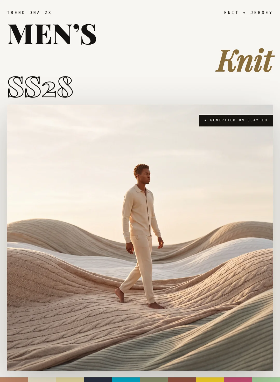 Trend DNA — Men's Knit SS28 cover