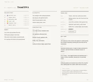 Page 16: Romantic Ease · Trend DNA