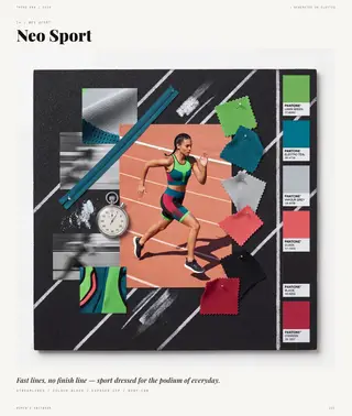 Neo Sport — Unruly Expression, Spring/Summer 2028 women's knitwear trend direction