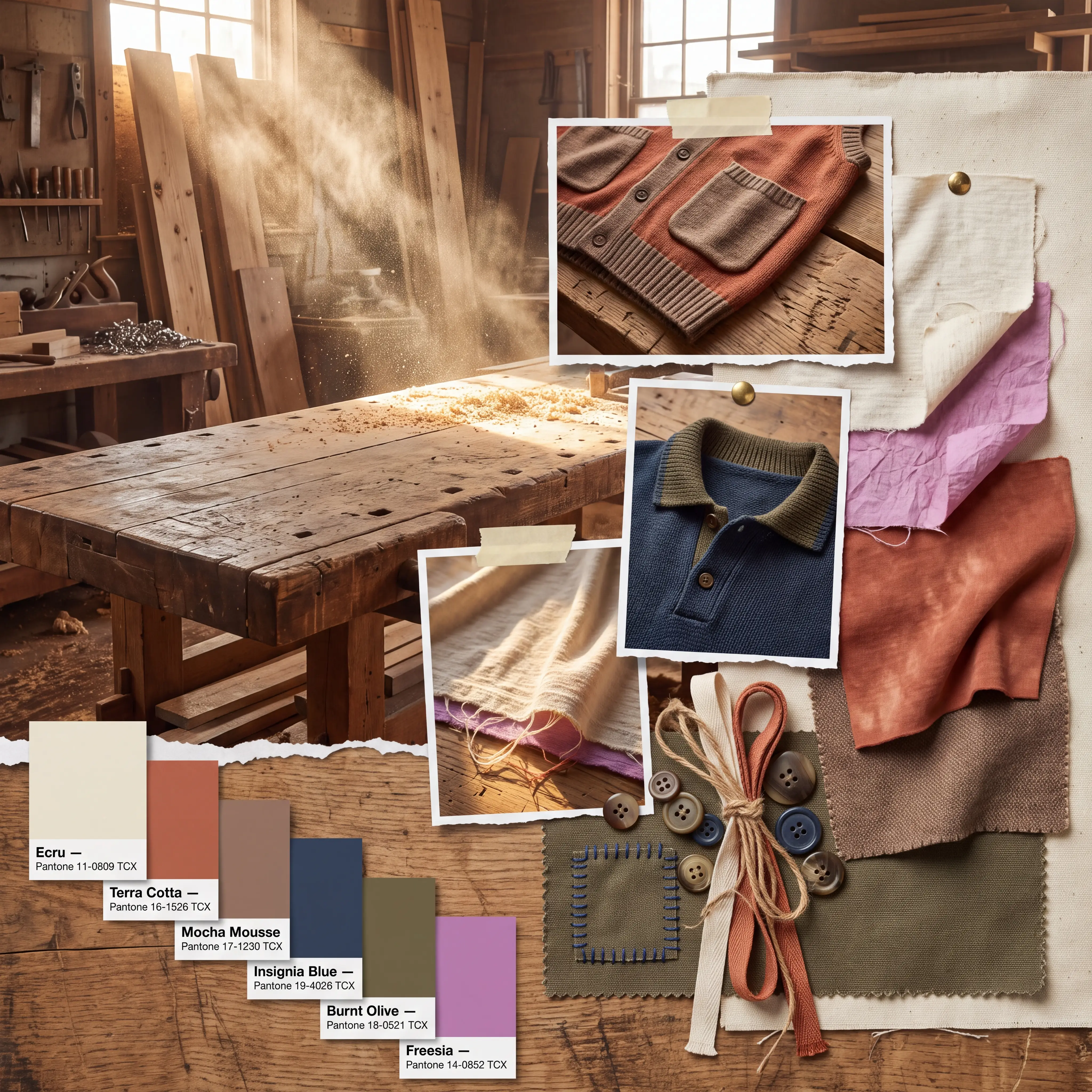 The Workshop mood board