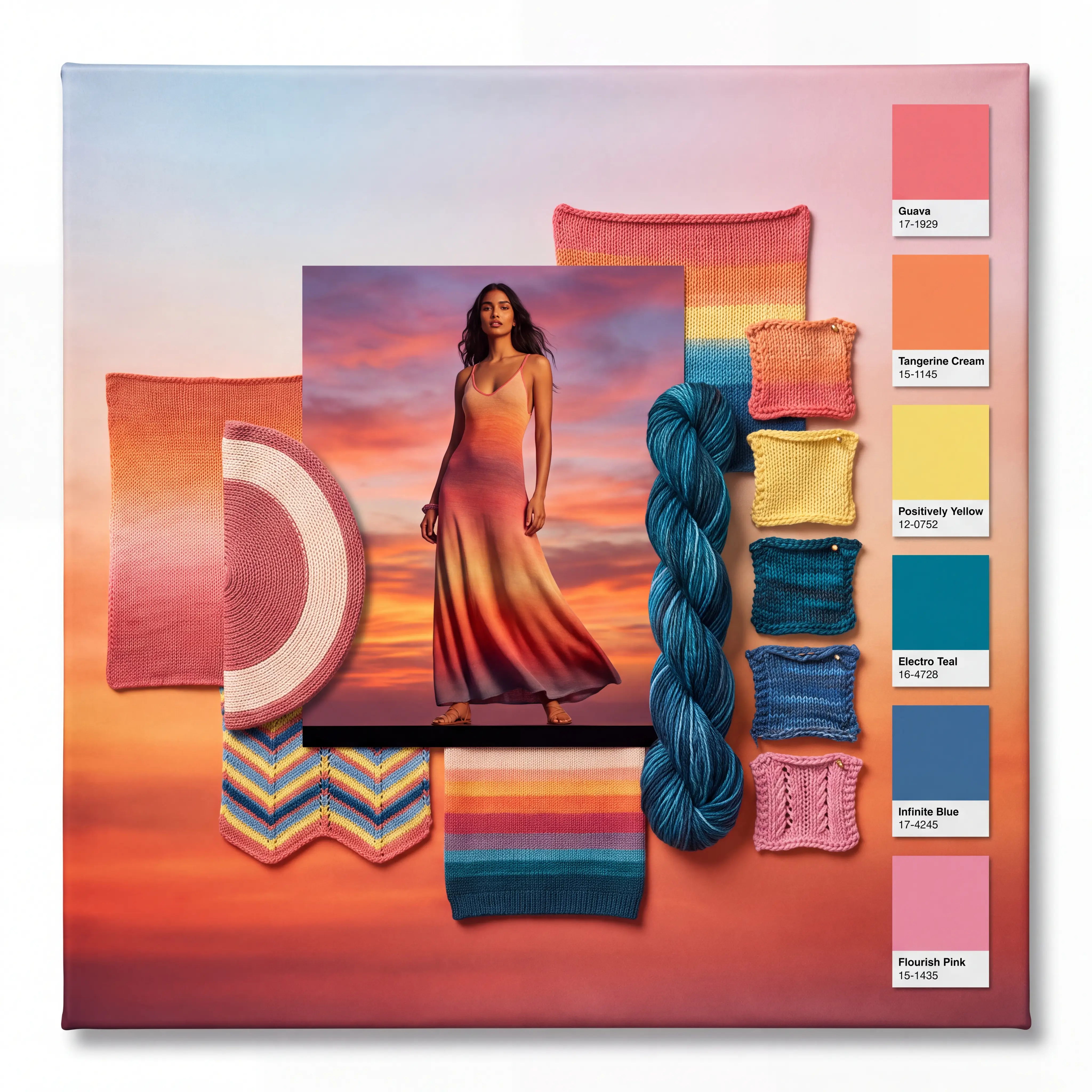 Technicolour Trip mood board