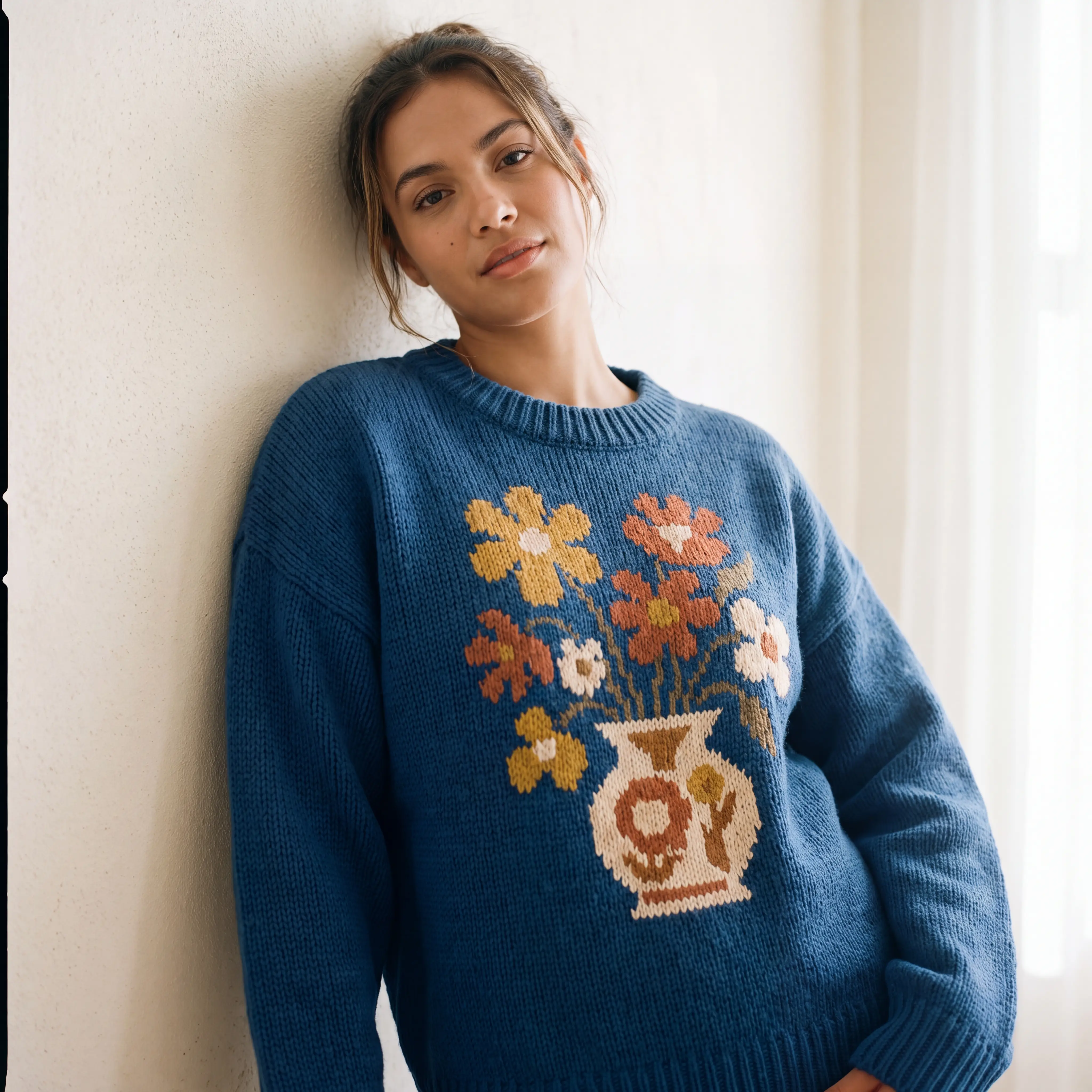Still-Life Intarsia Crew
