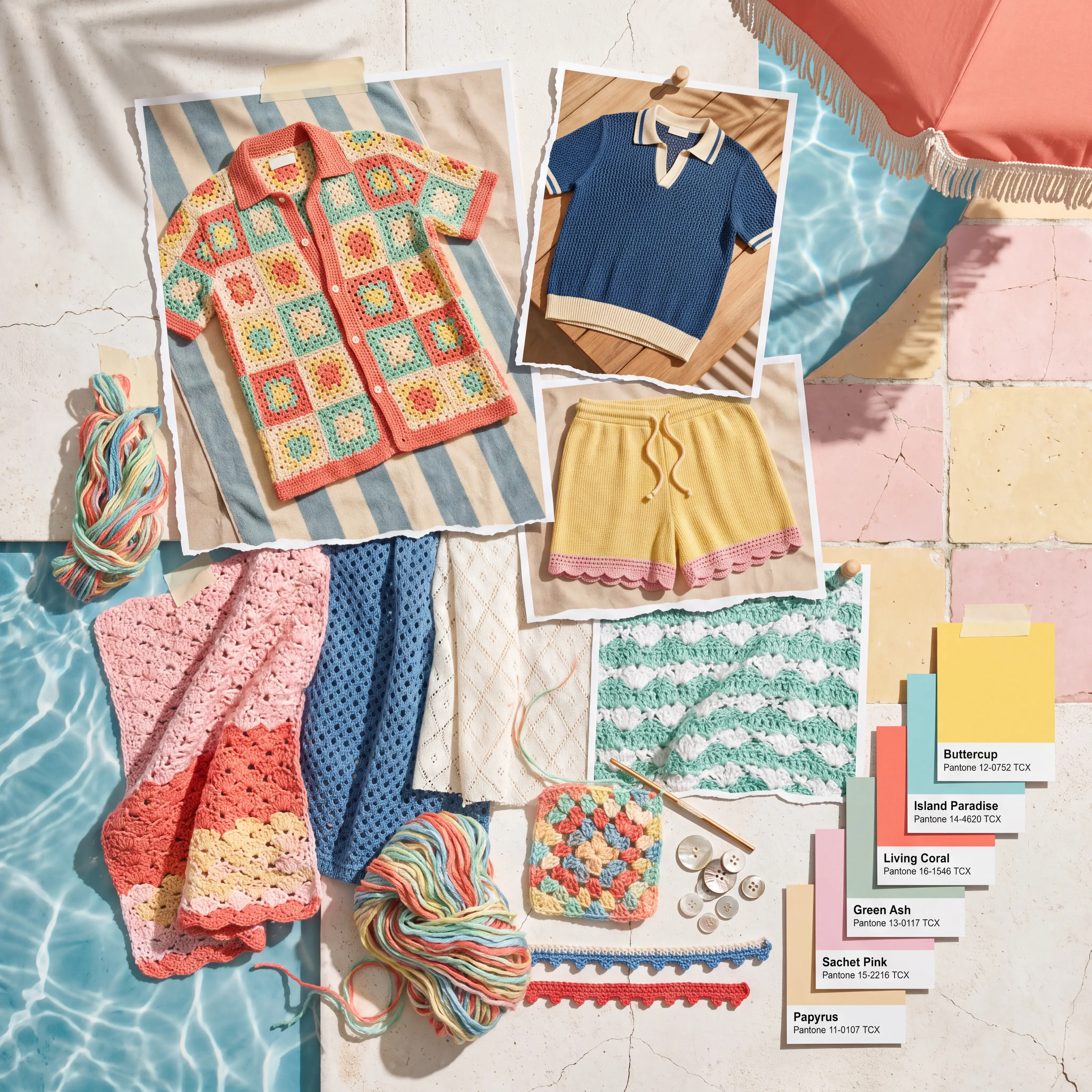 Carefree Craft mood board