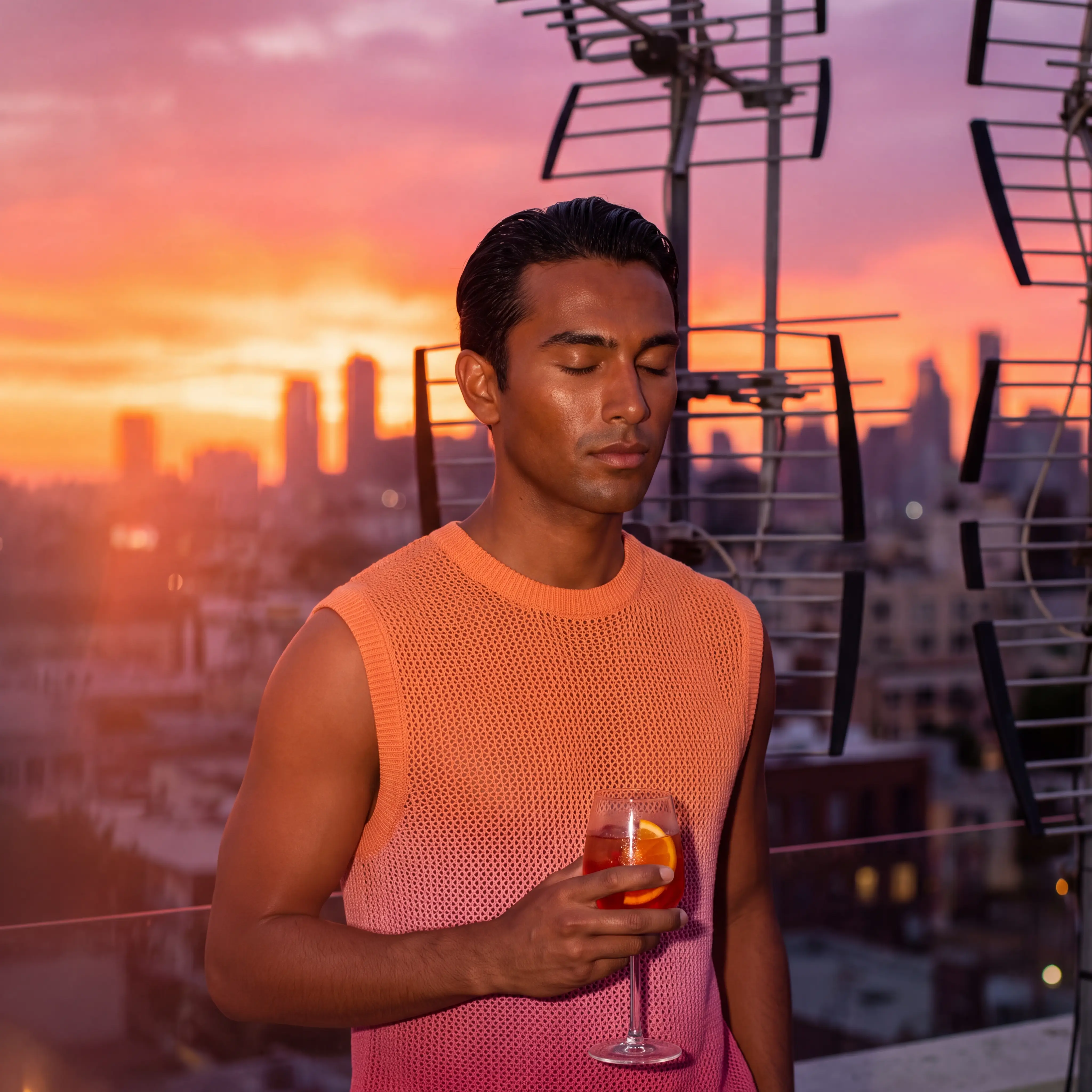 Sunset Degradé Tank