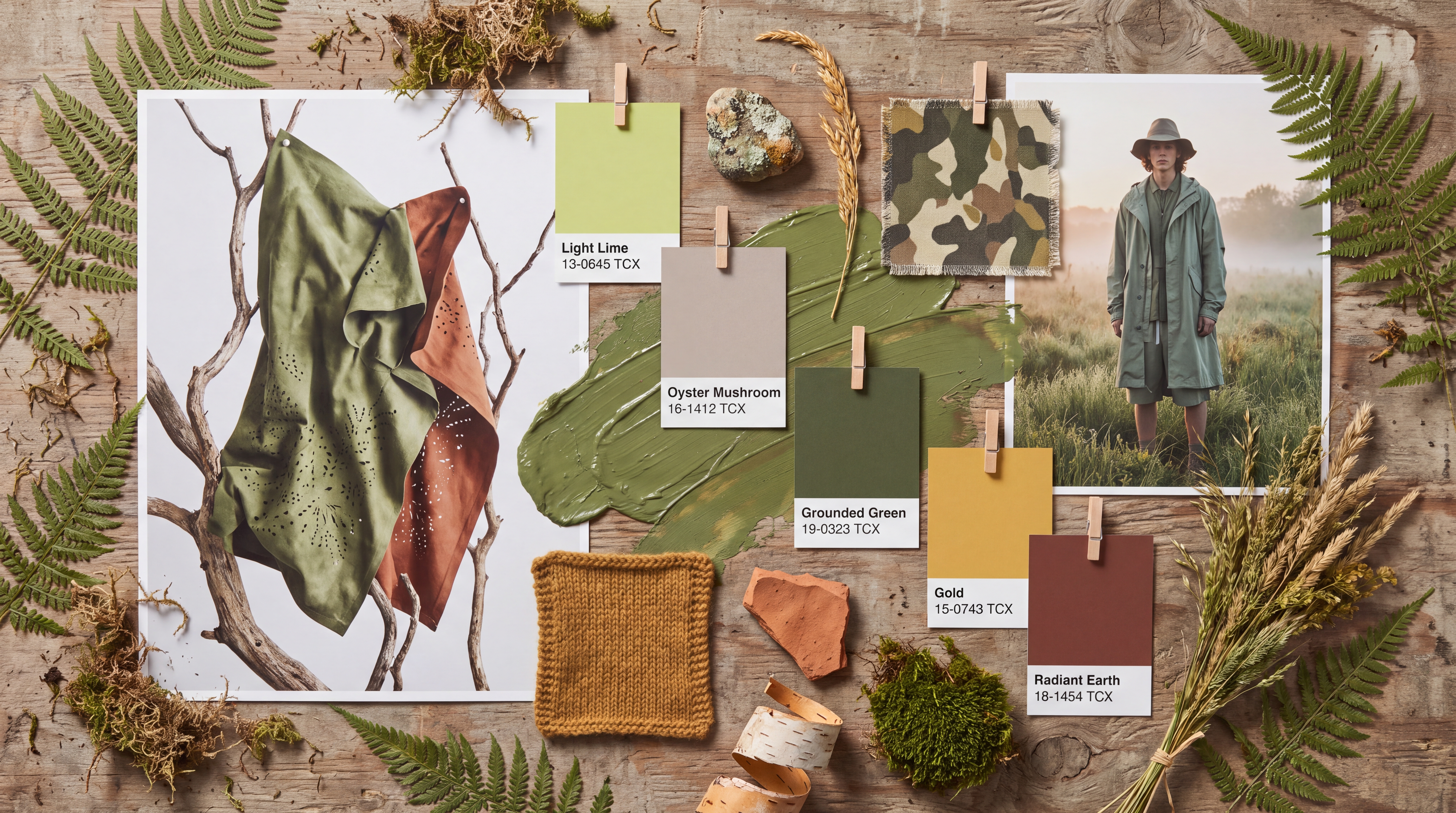Rewilding mood board