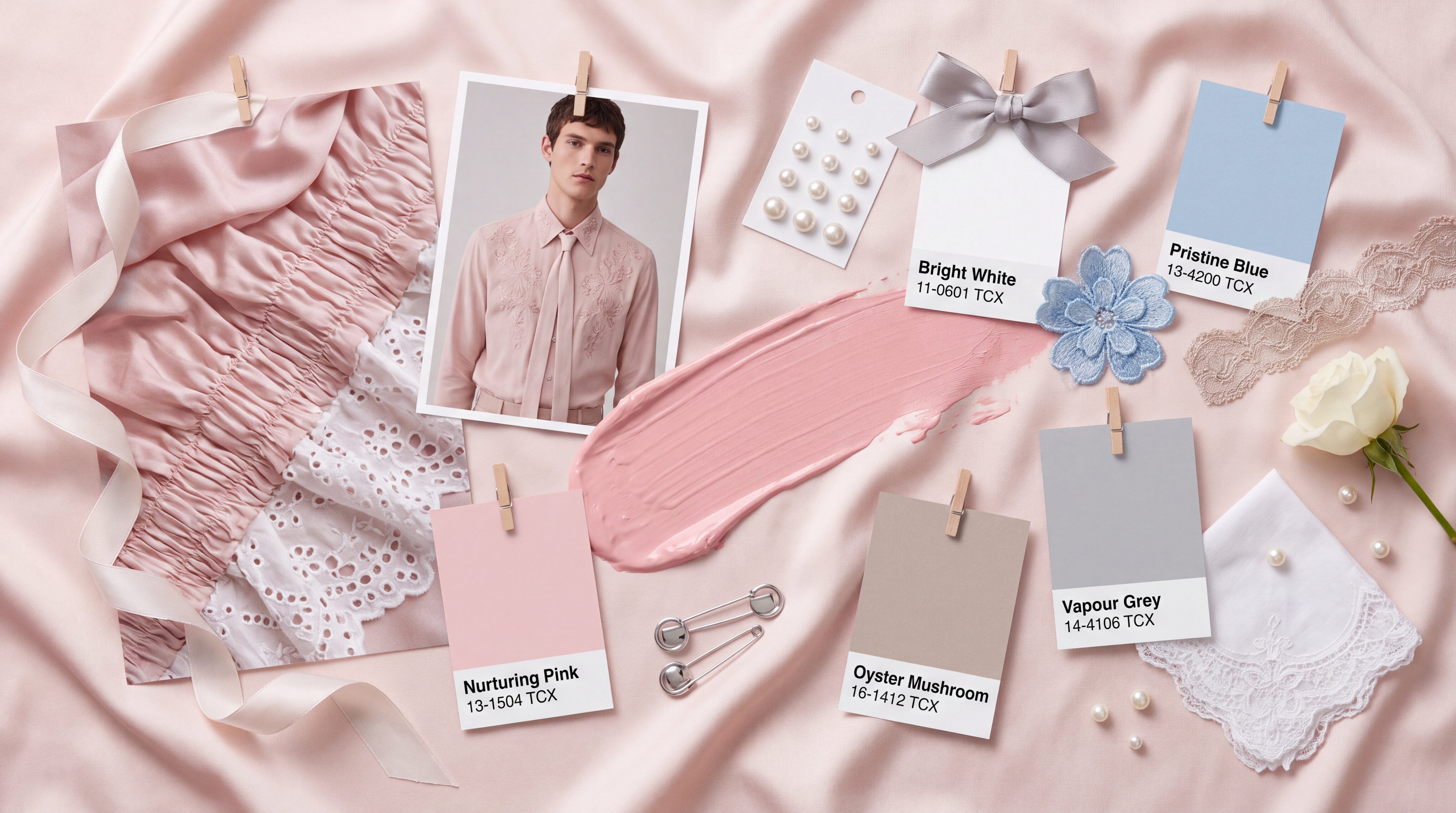 Romantic Ease mood board