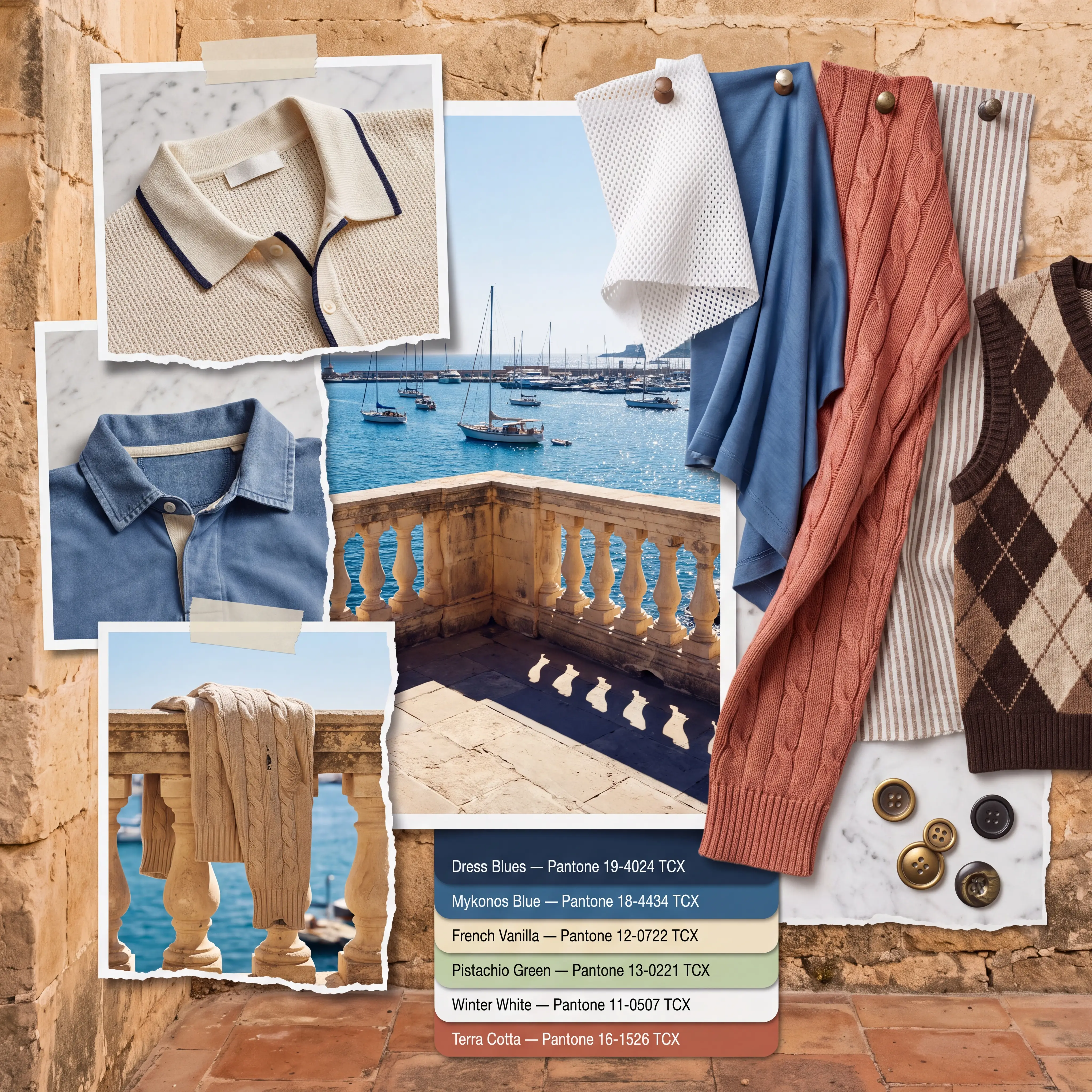 Prep Riviera mood board