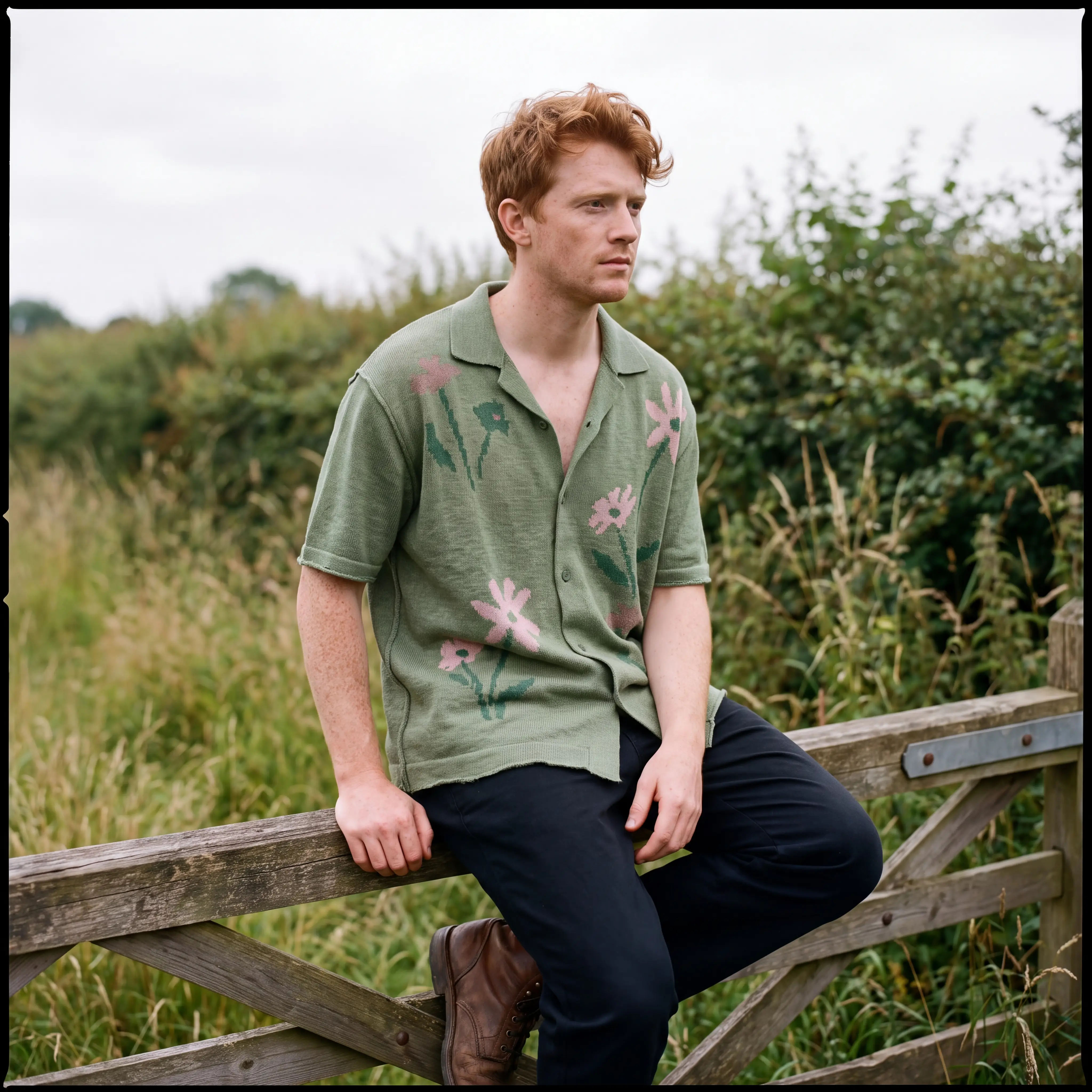 Meadow Intarsia Shirt