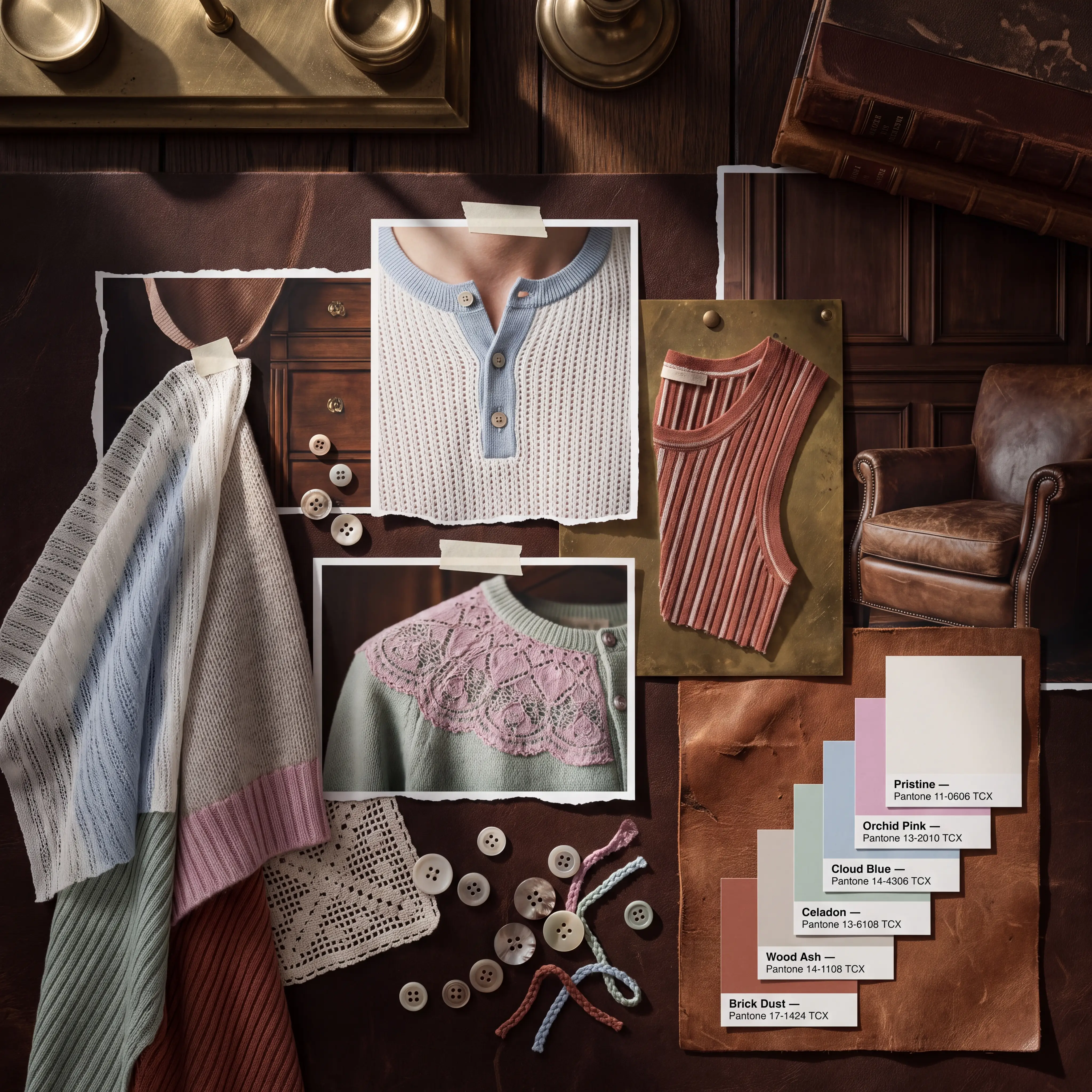 Delicate Legacy mood board