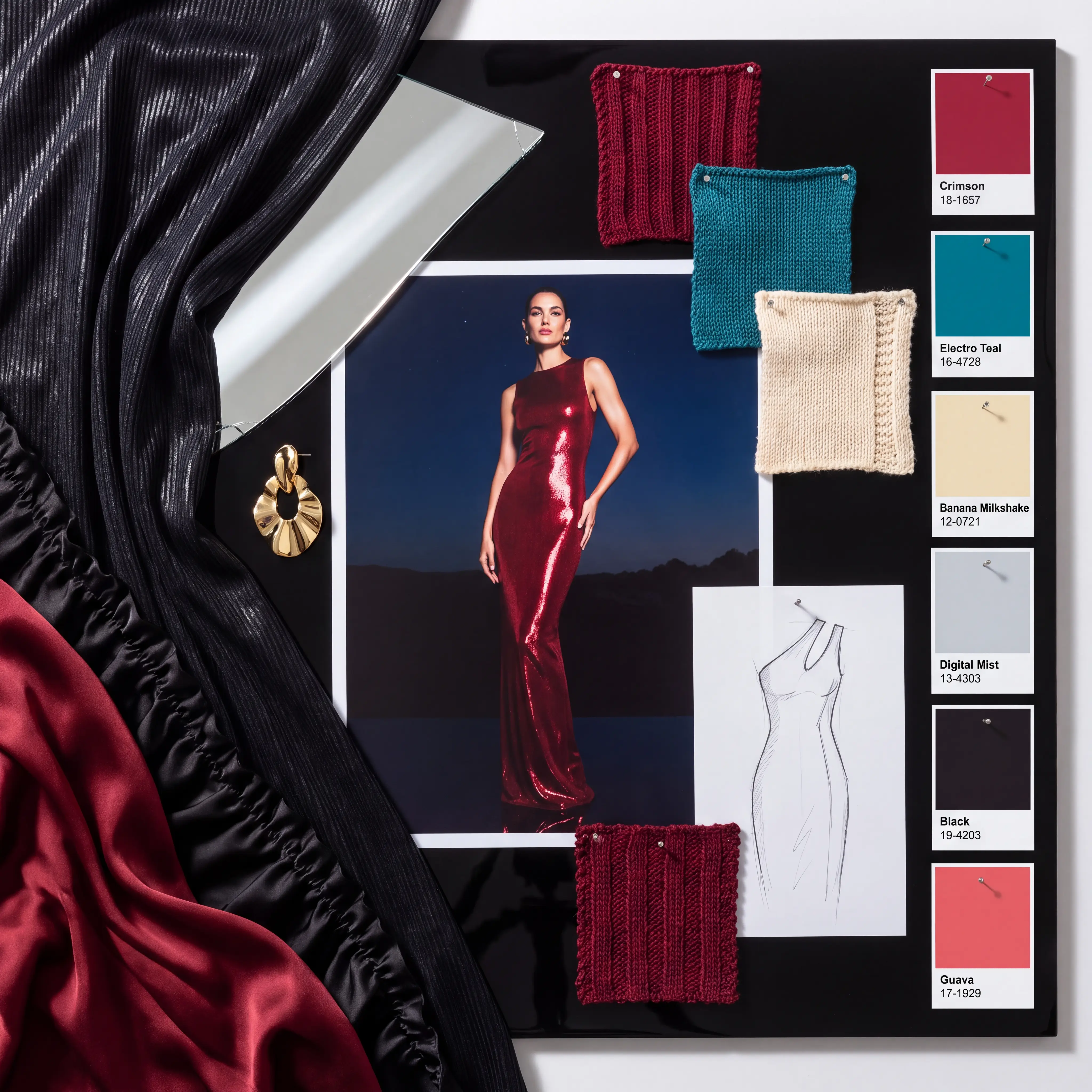 New Glam mood board