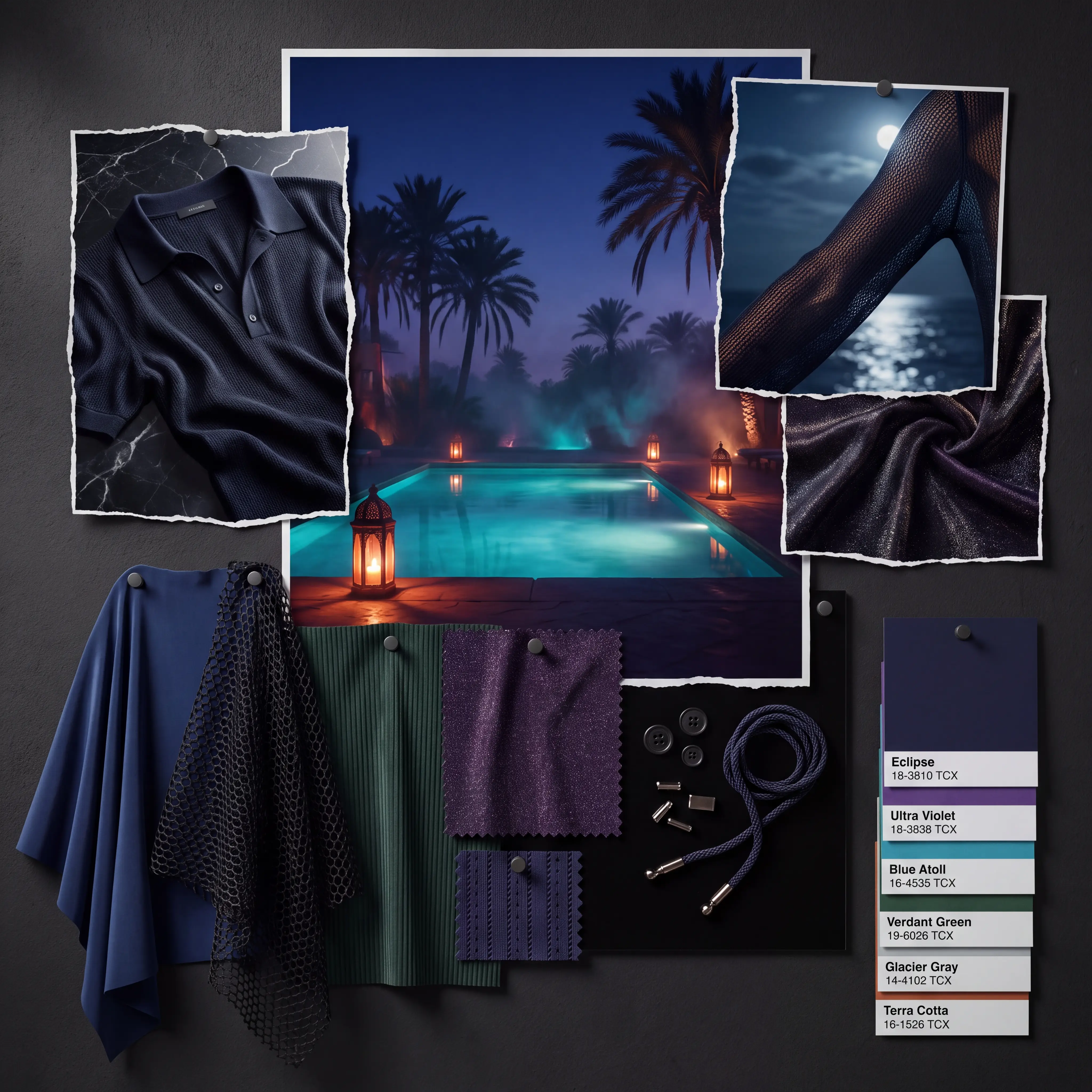 After Dark Oasis mood board