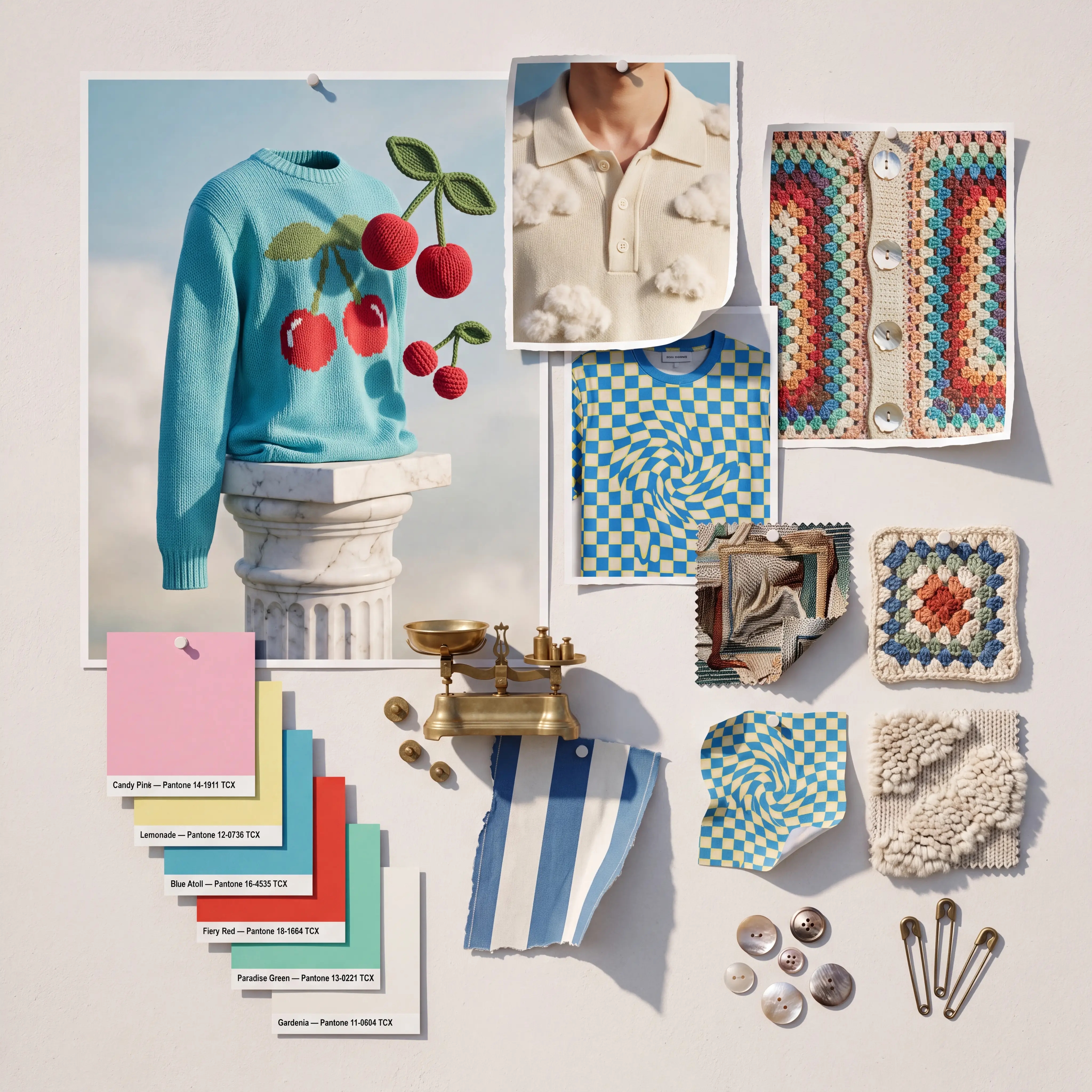 Surreal Kitsch mood board