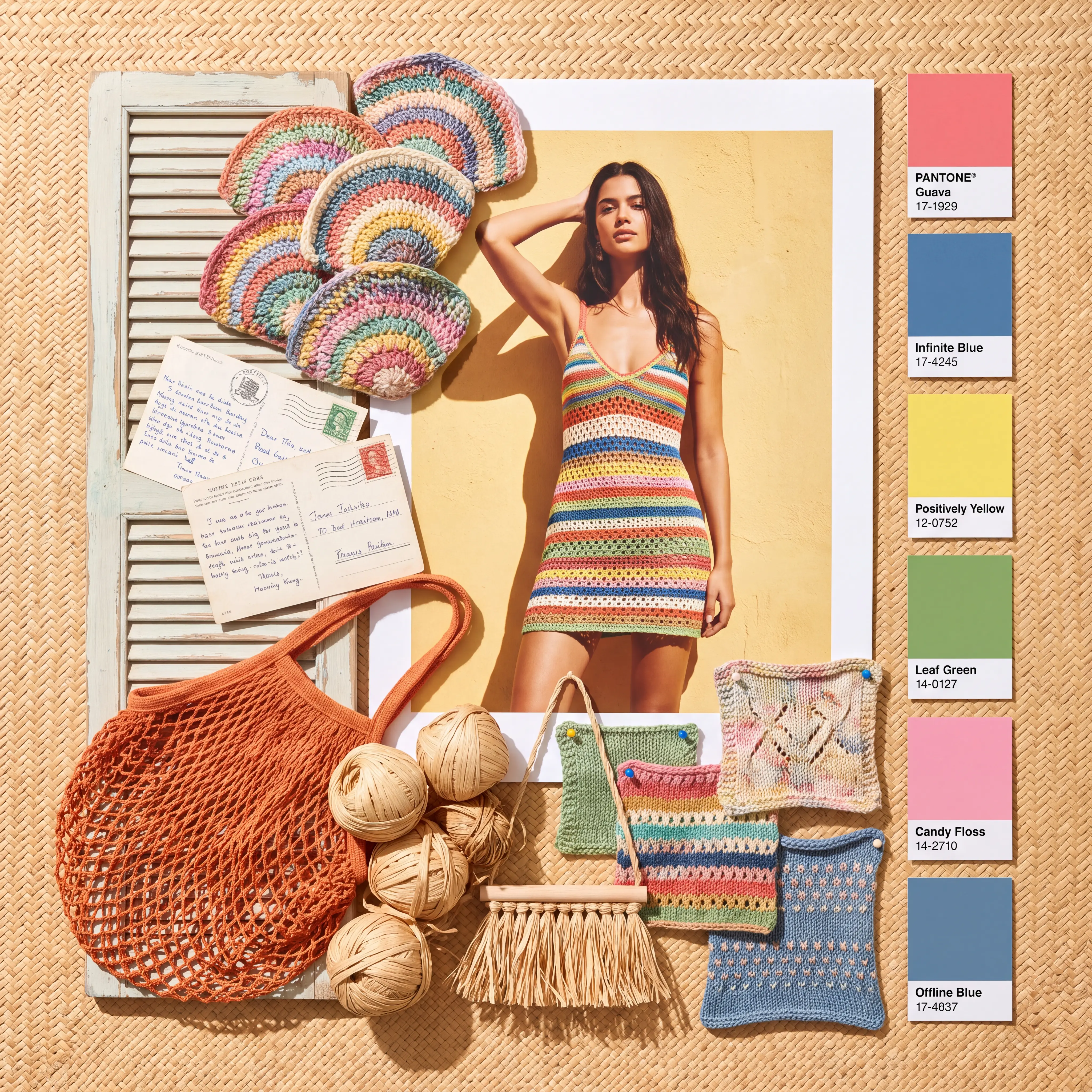 Carefree Craft mood board