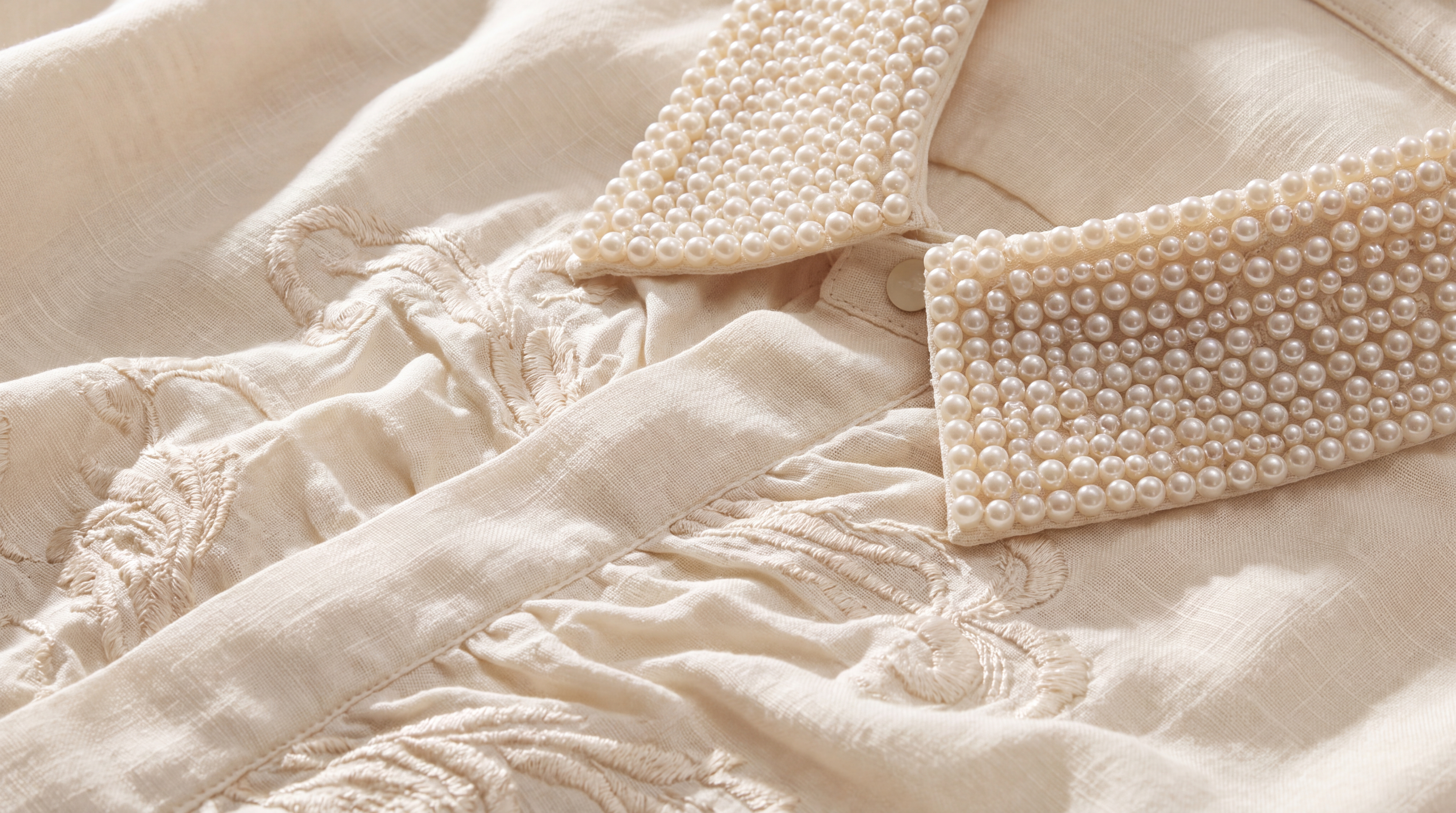 MODULAR PEARL COLLAR DETAIL