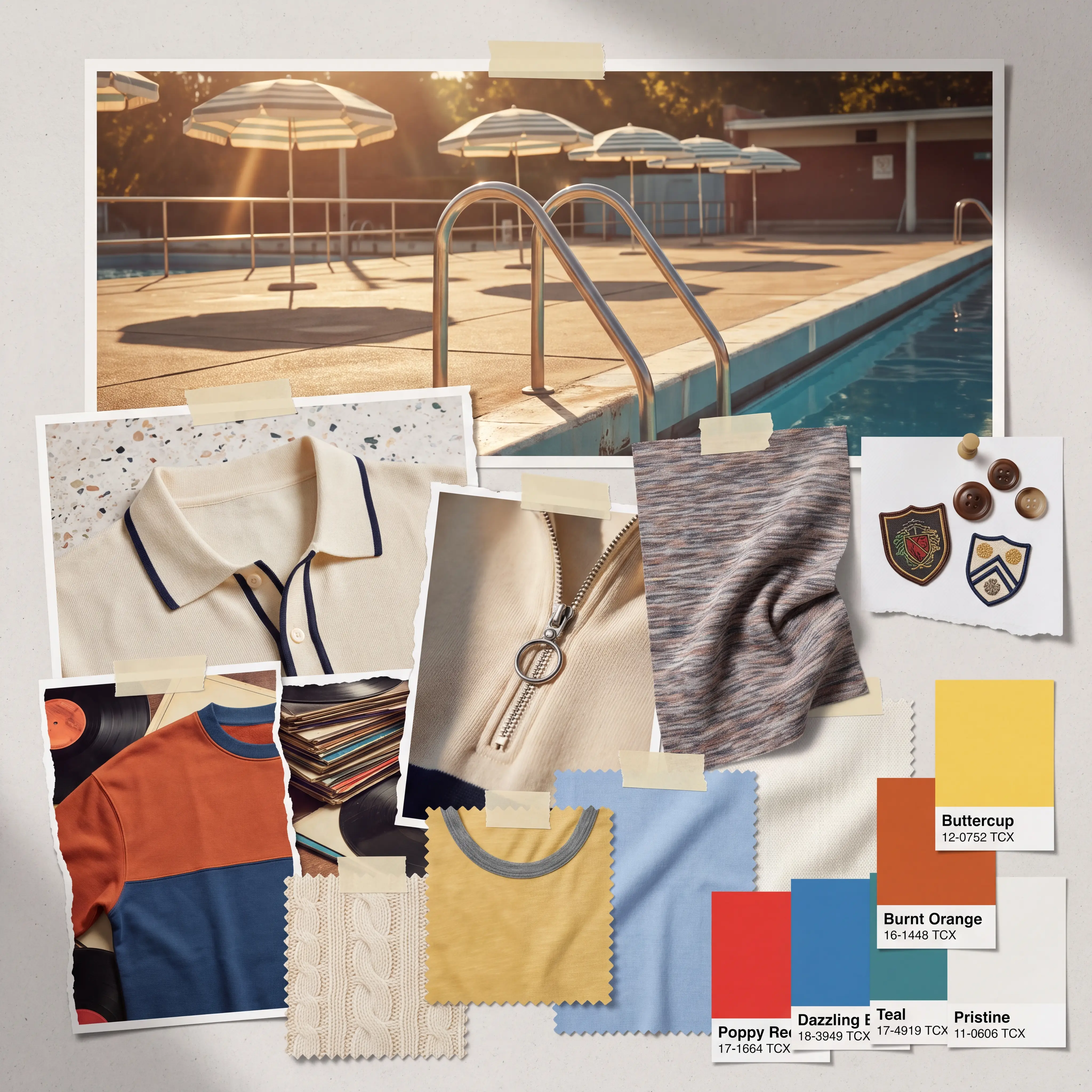 Retro Reset mood board