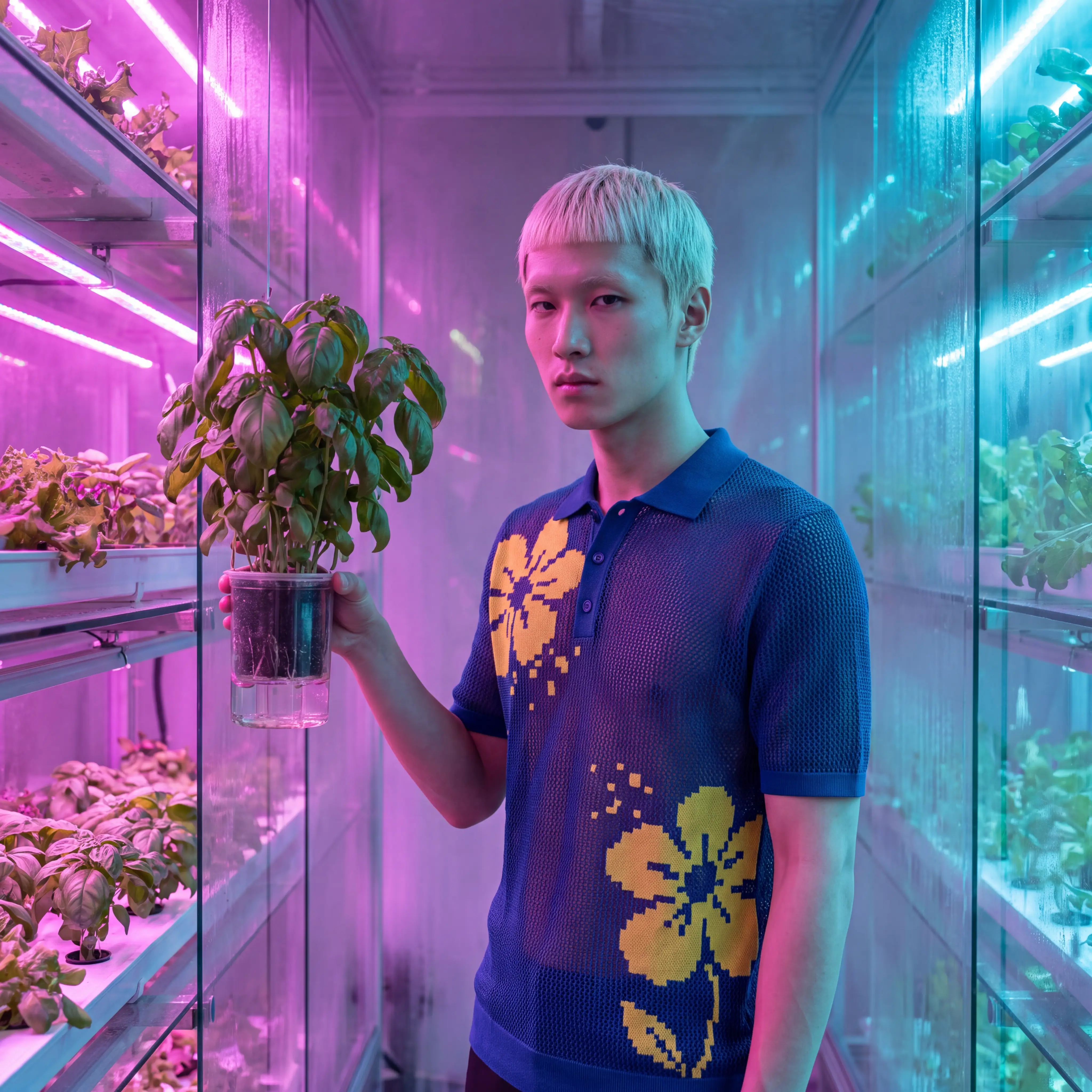 Pixel Bloom Polo
