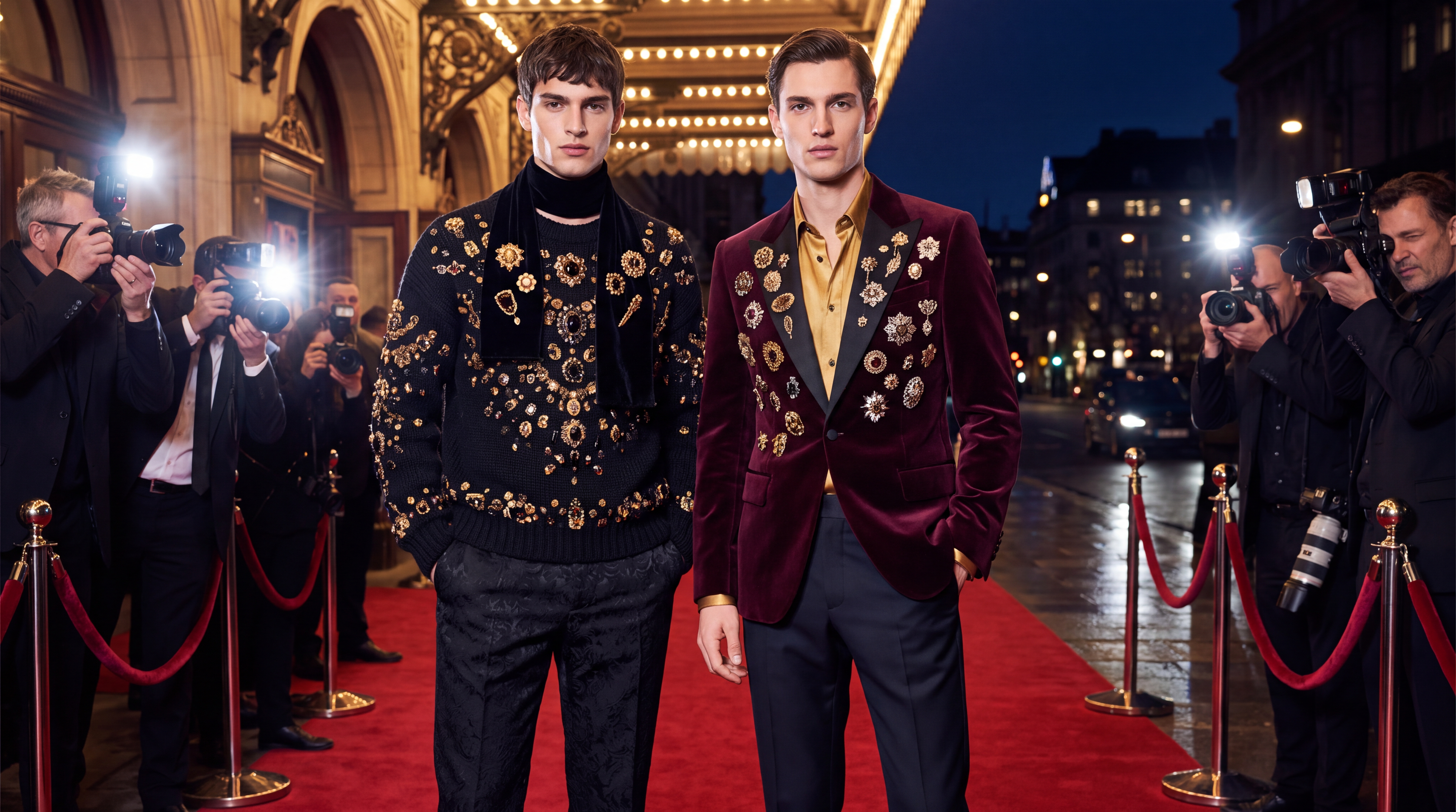 JEWELLED MAXIMALIST LOOK
