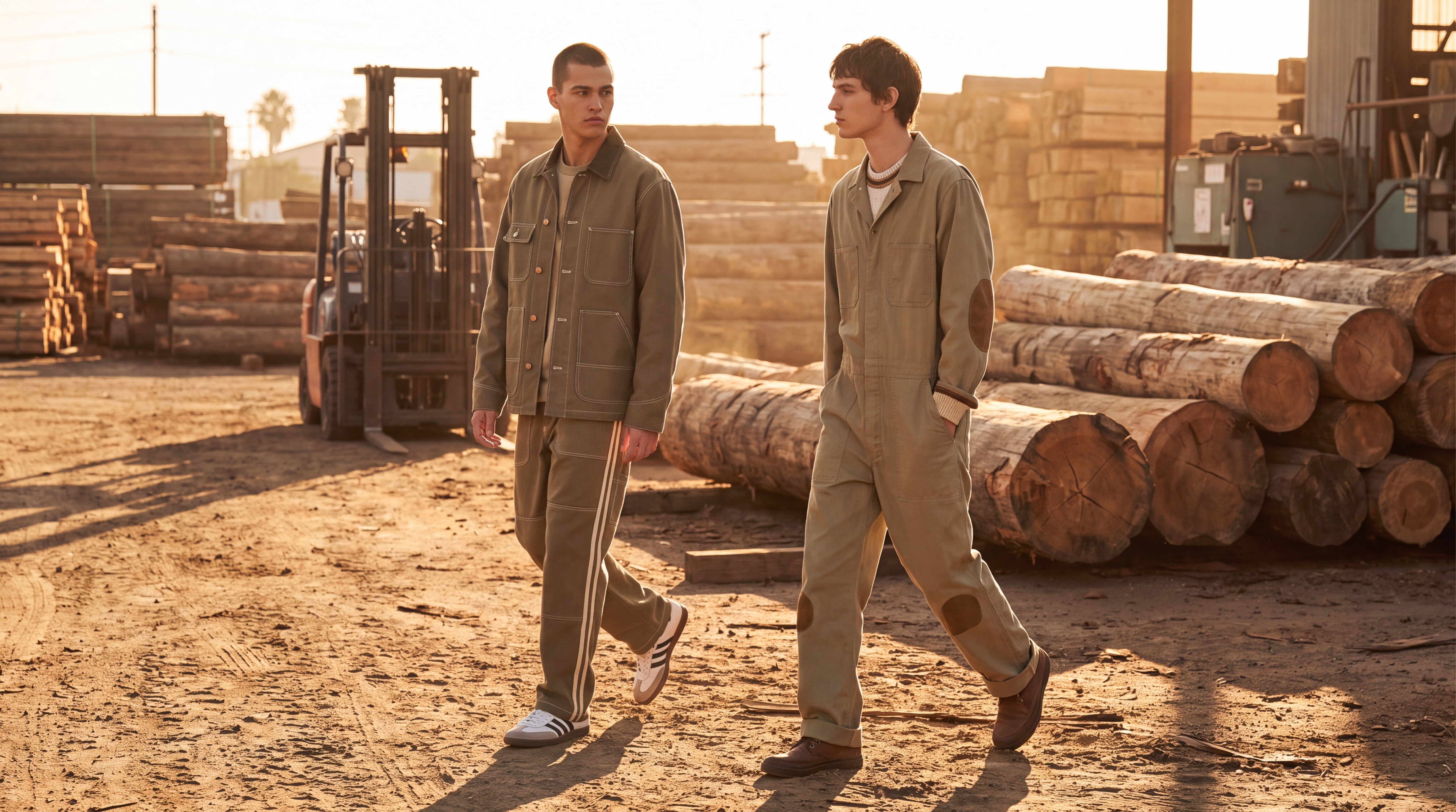 TONAL WORKWEAR CO-ORD