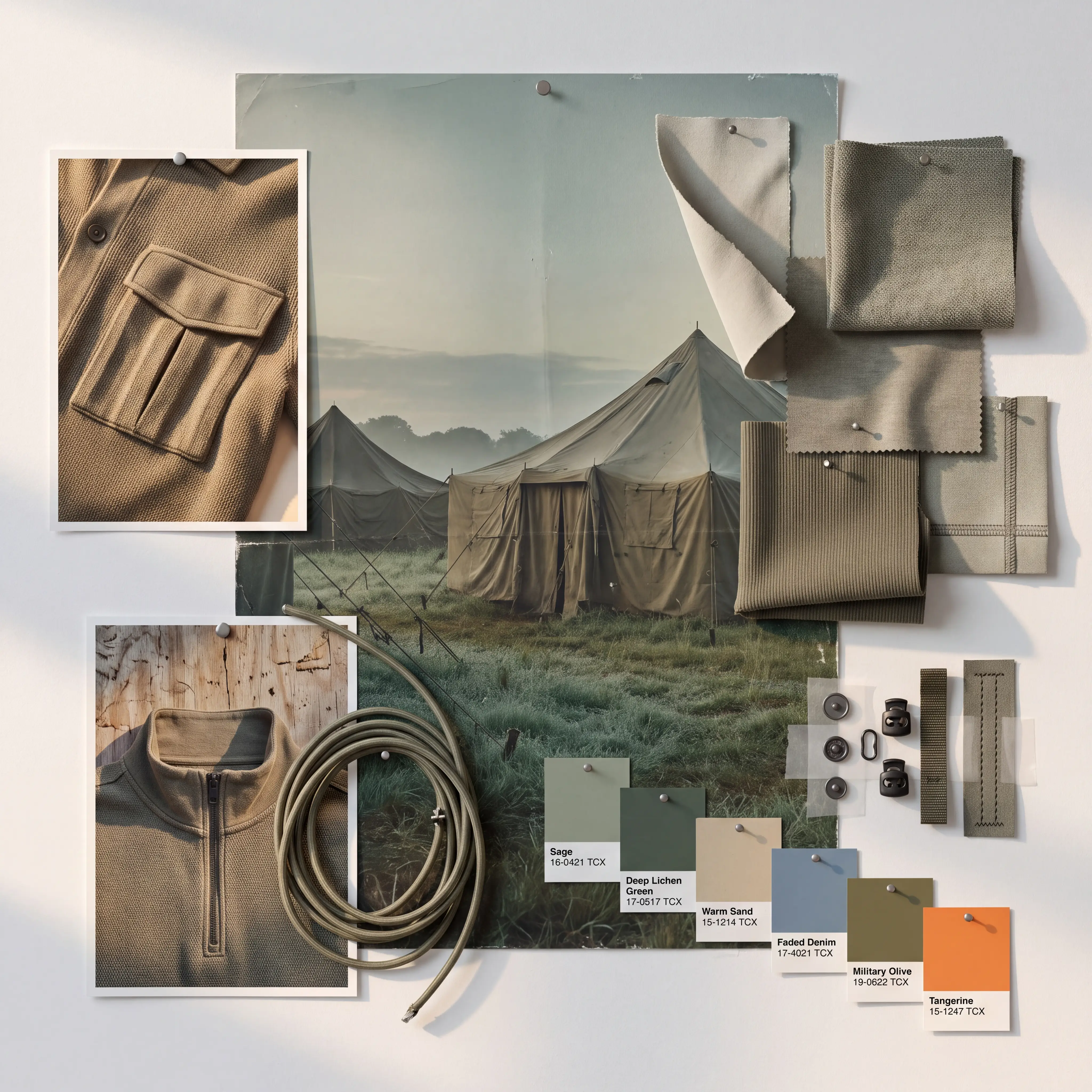 Soft Utility mood board