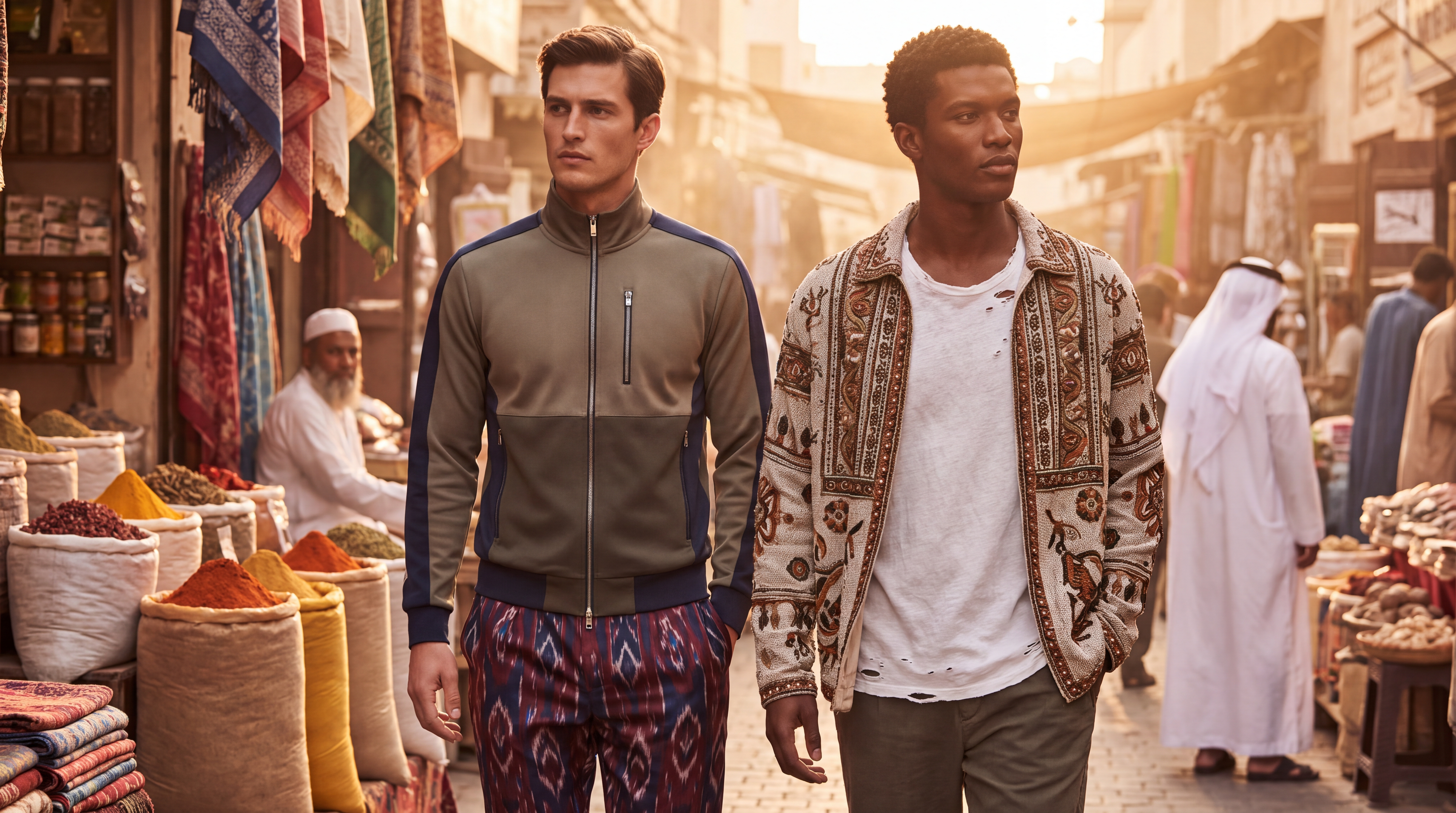 ANCIENT-MODERN MIX CO-ORD