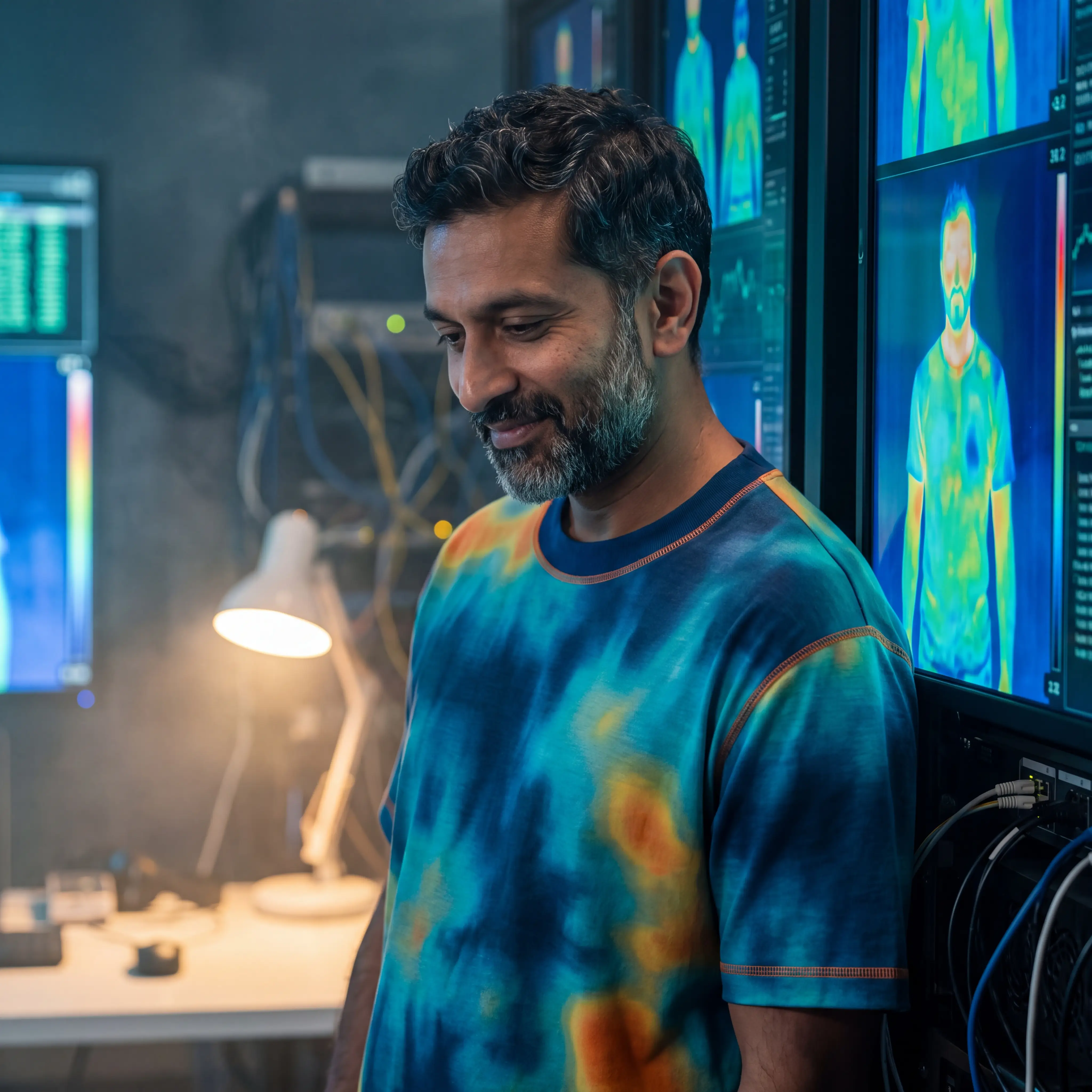 Heatmap Space-Dye Tee