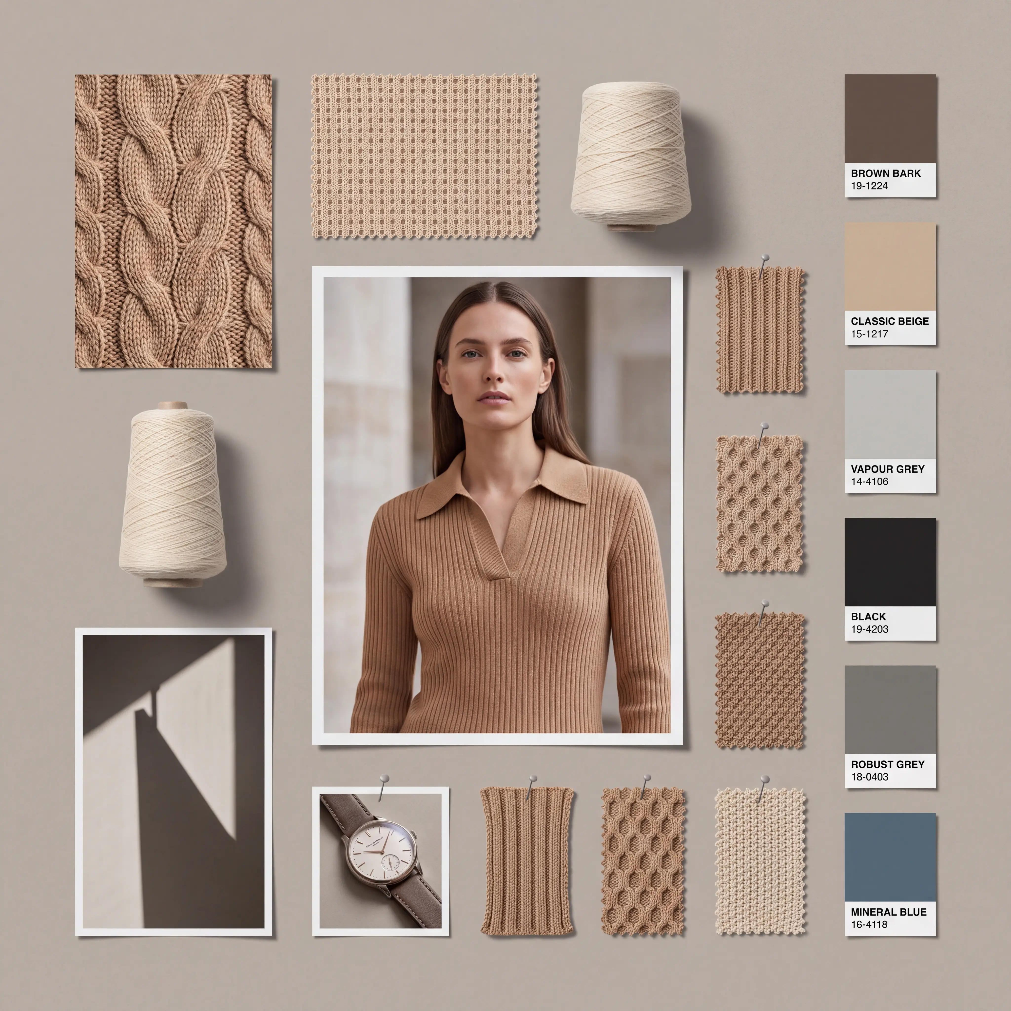 Quiet Precision mood board