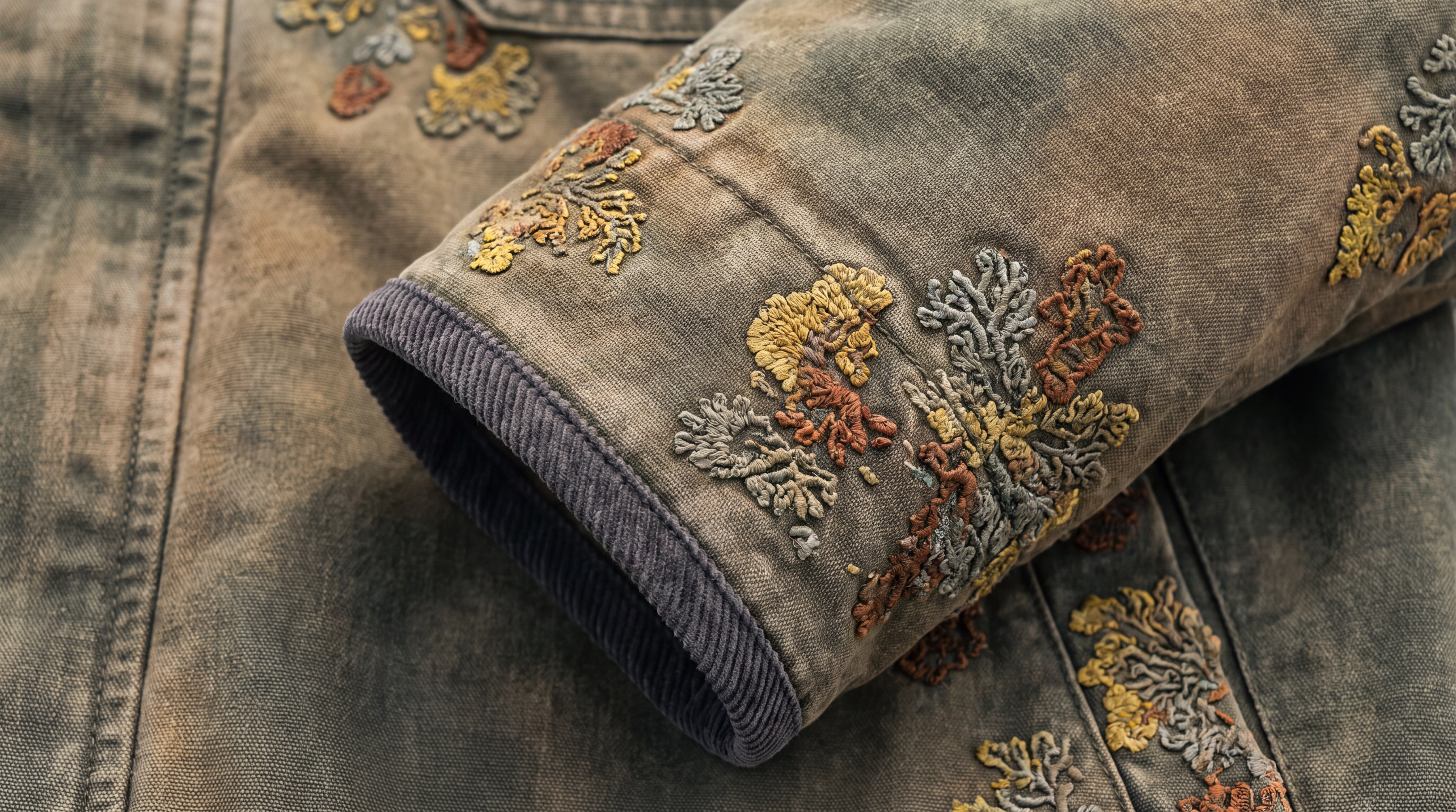 LICHEN EMBELLISHED SLEEVE