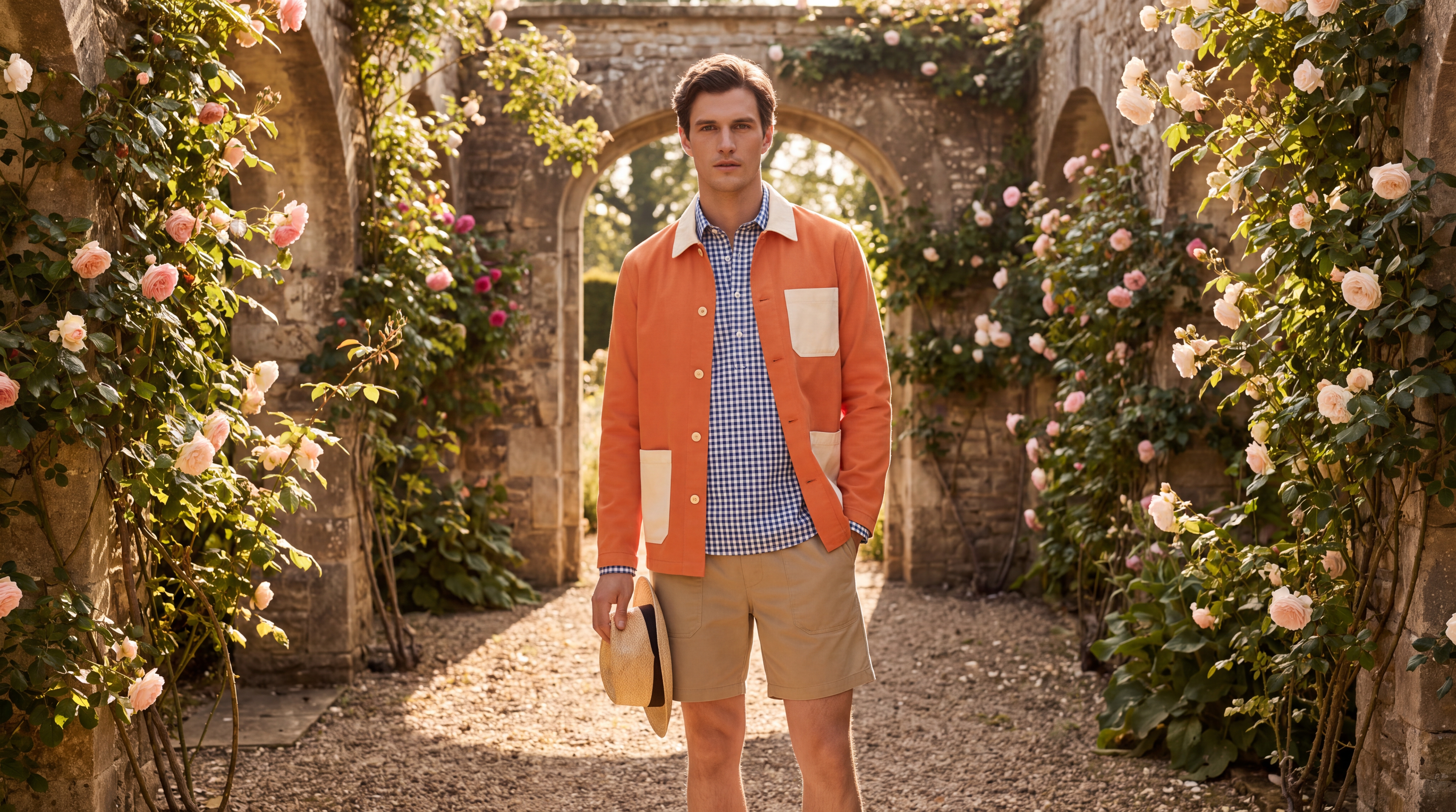 TANGERINE CHORE JACKET