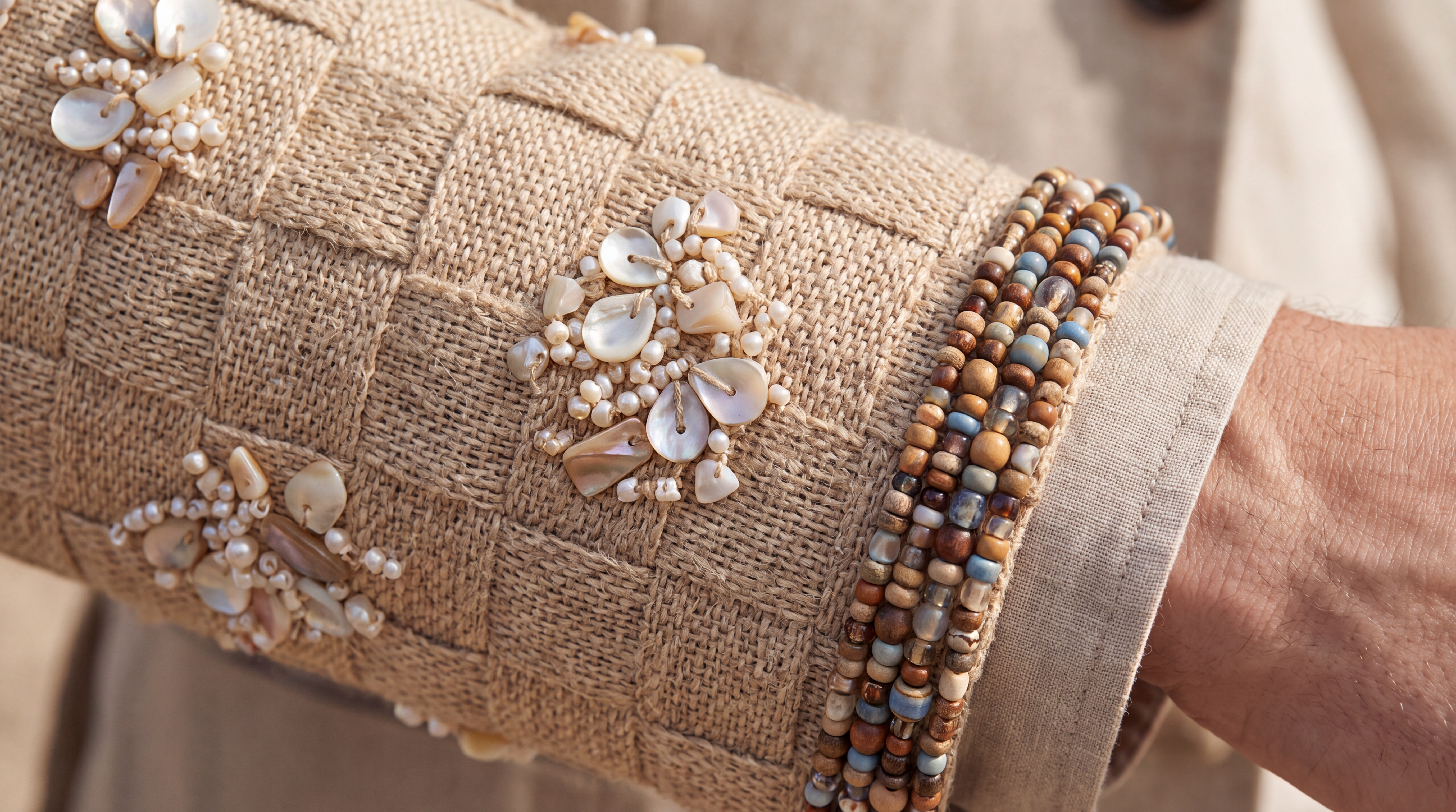 SHELL & PEARL EDGE DETAIL