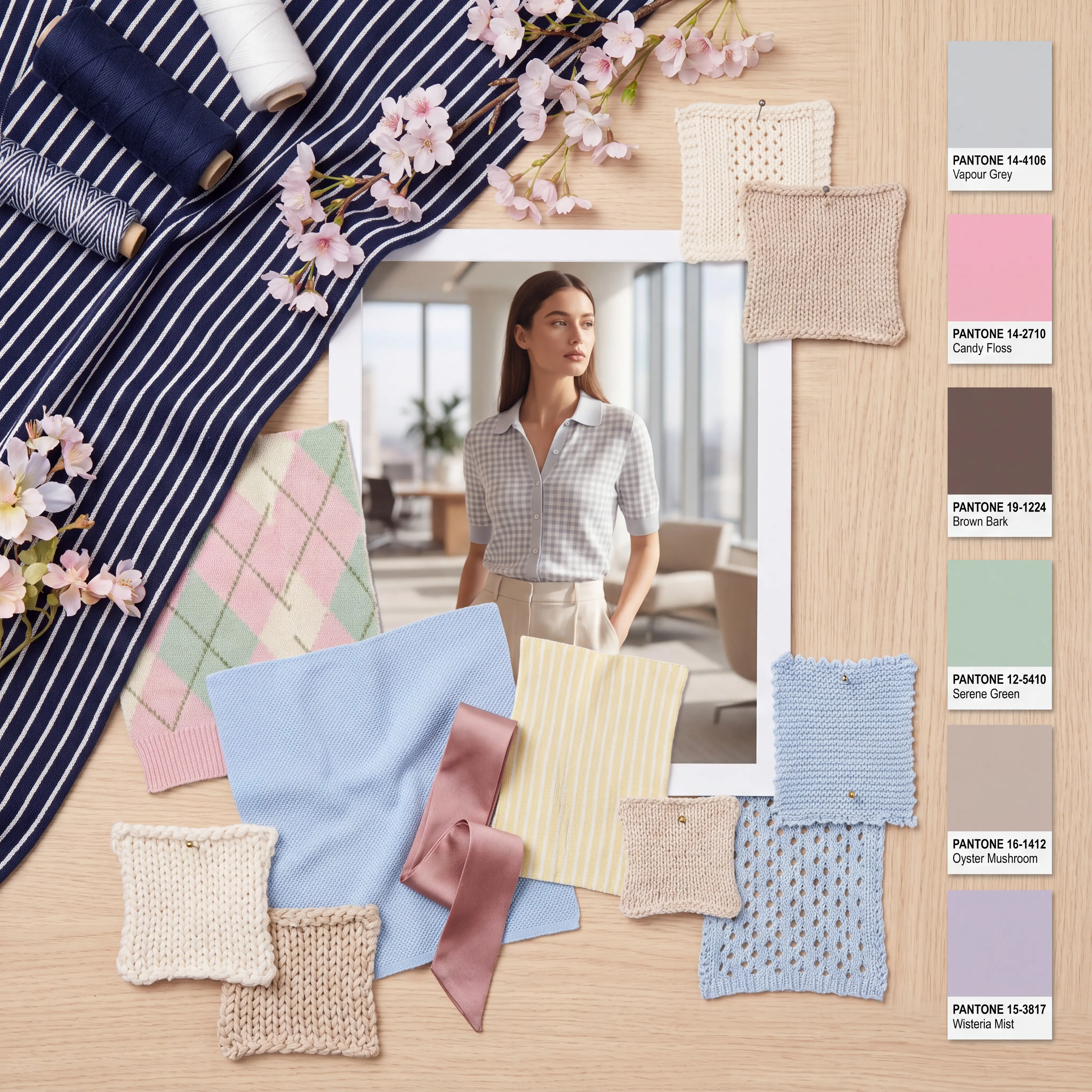 Office Spring Break mood board