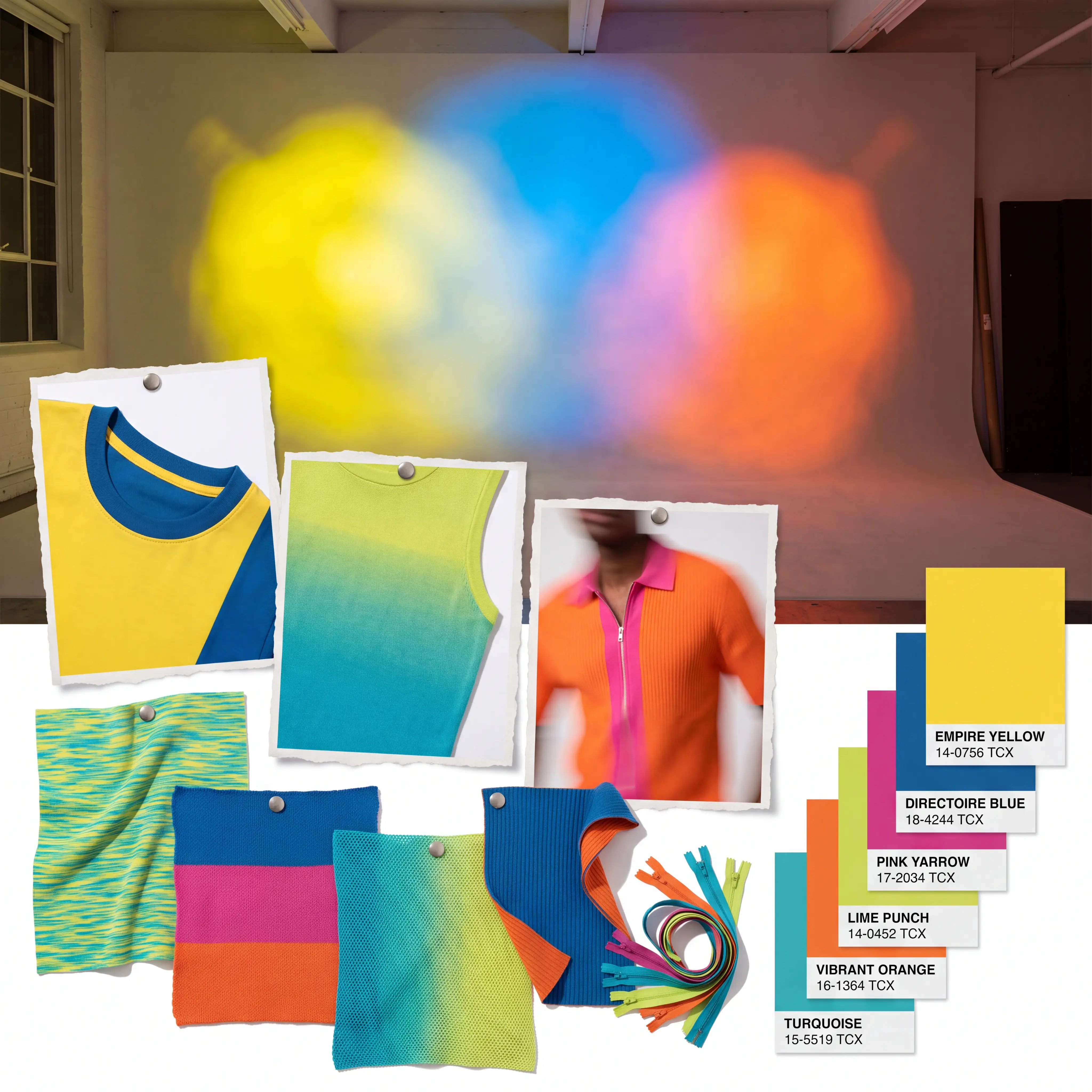 Technicolour mood board