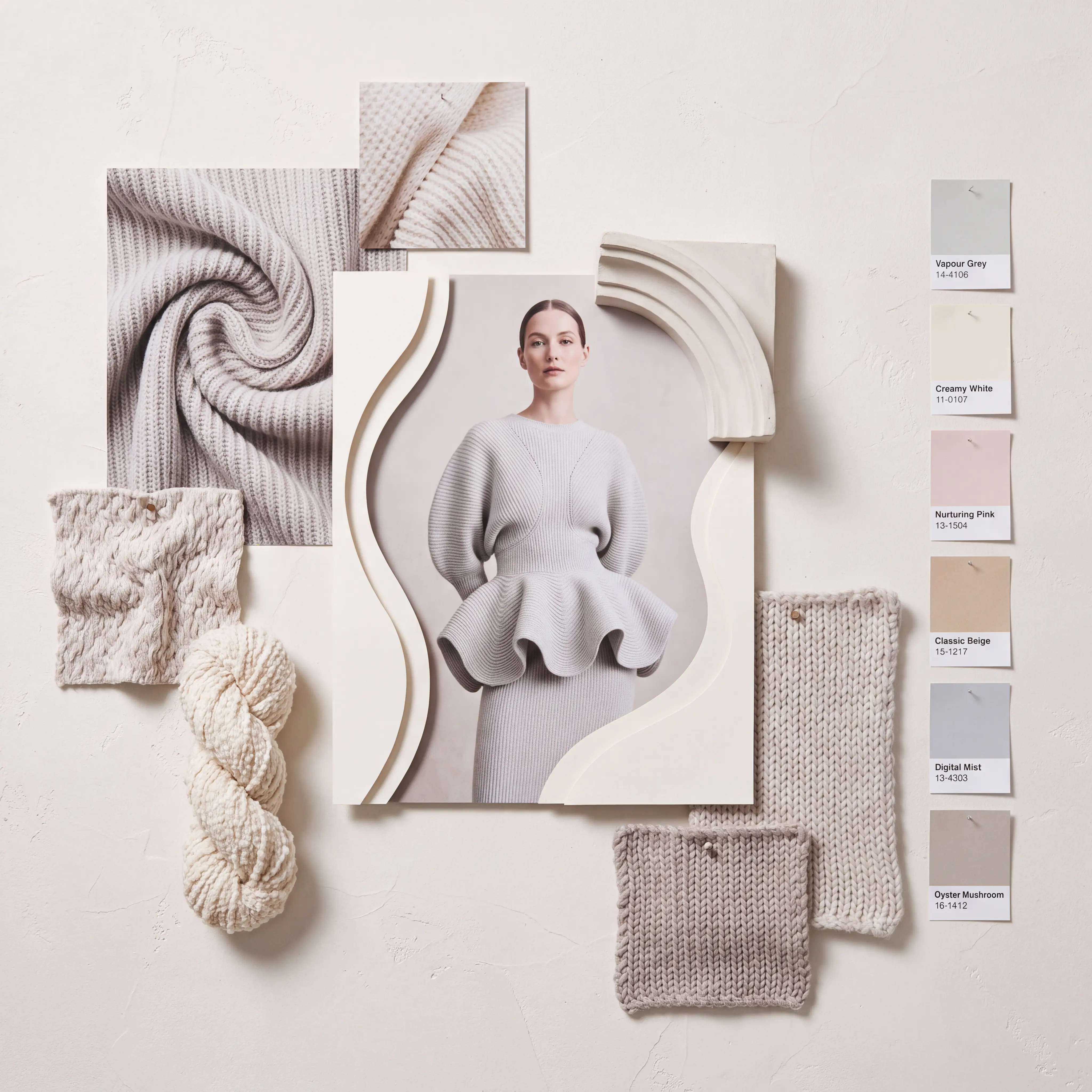 Soft Structure mood board