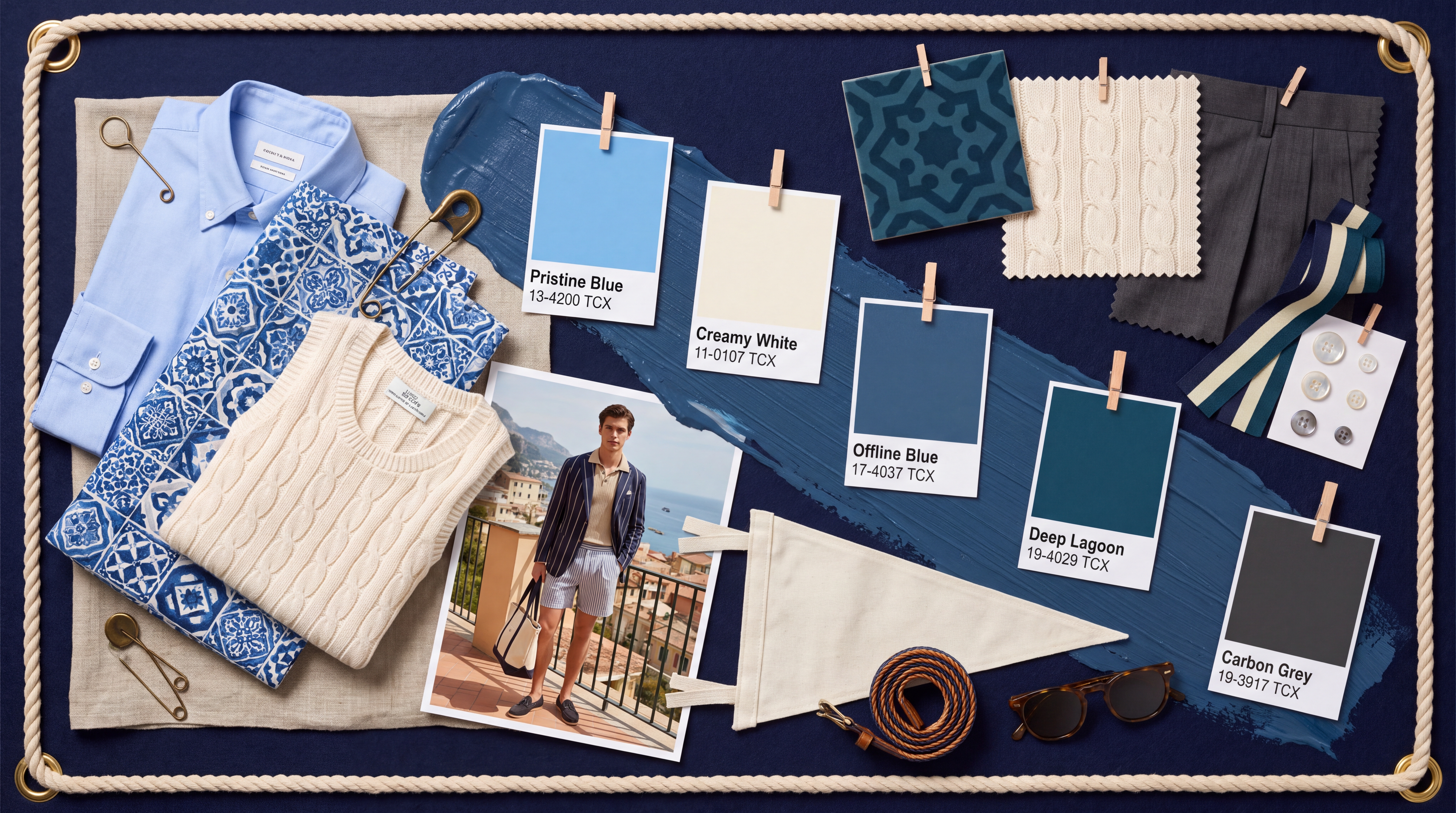 Prep Riviera mood board