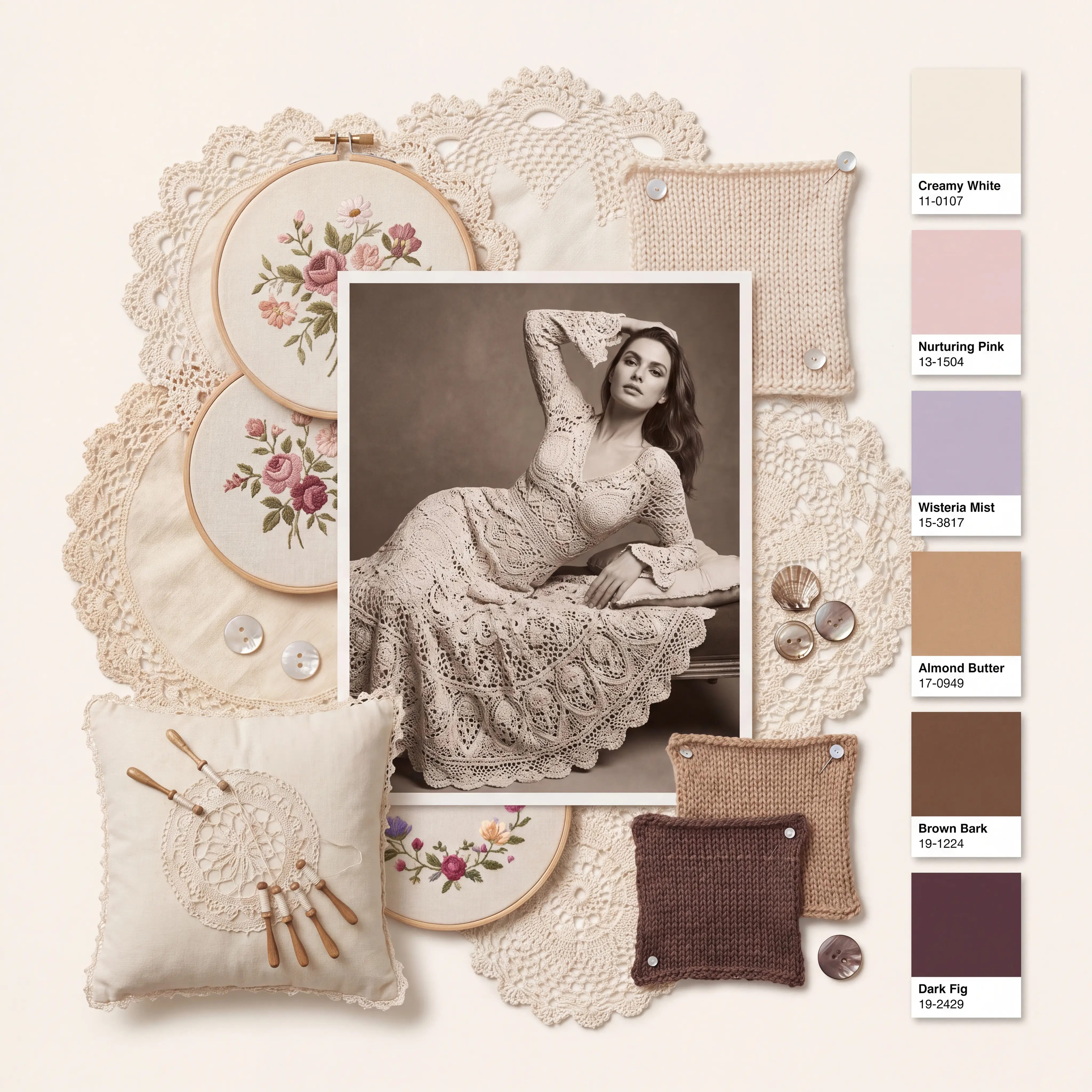 Delicate Legacy mood board