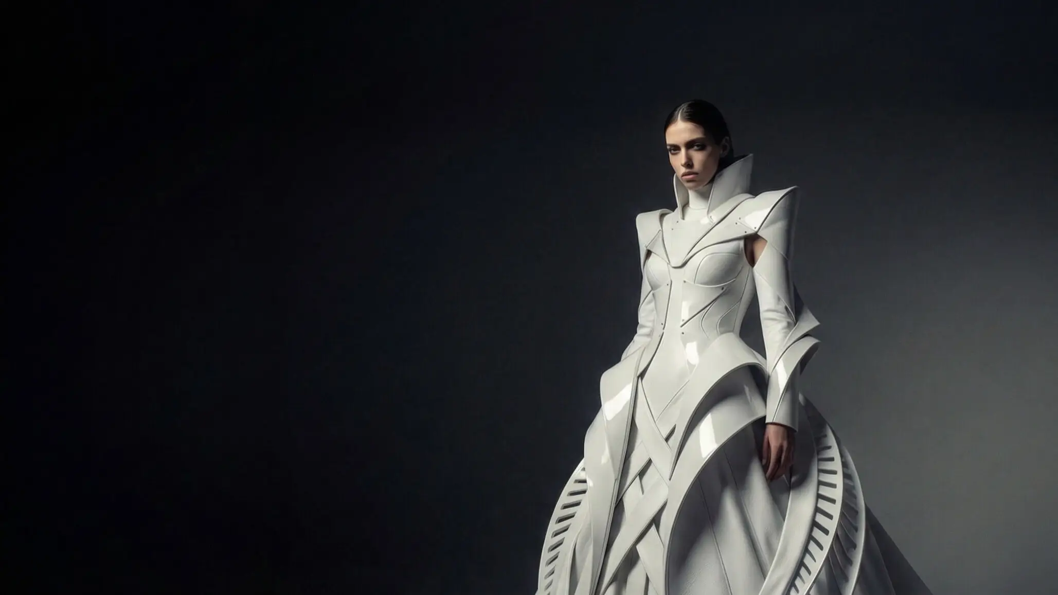 AI fashion editorial