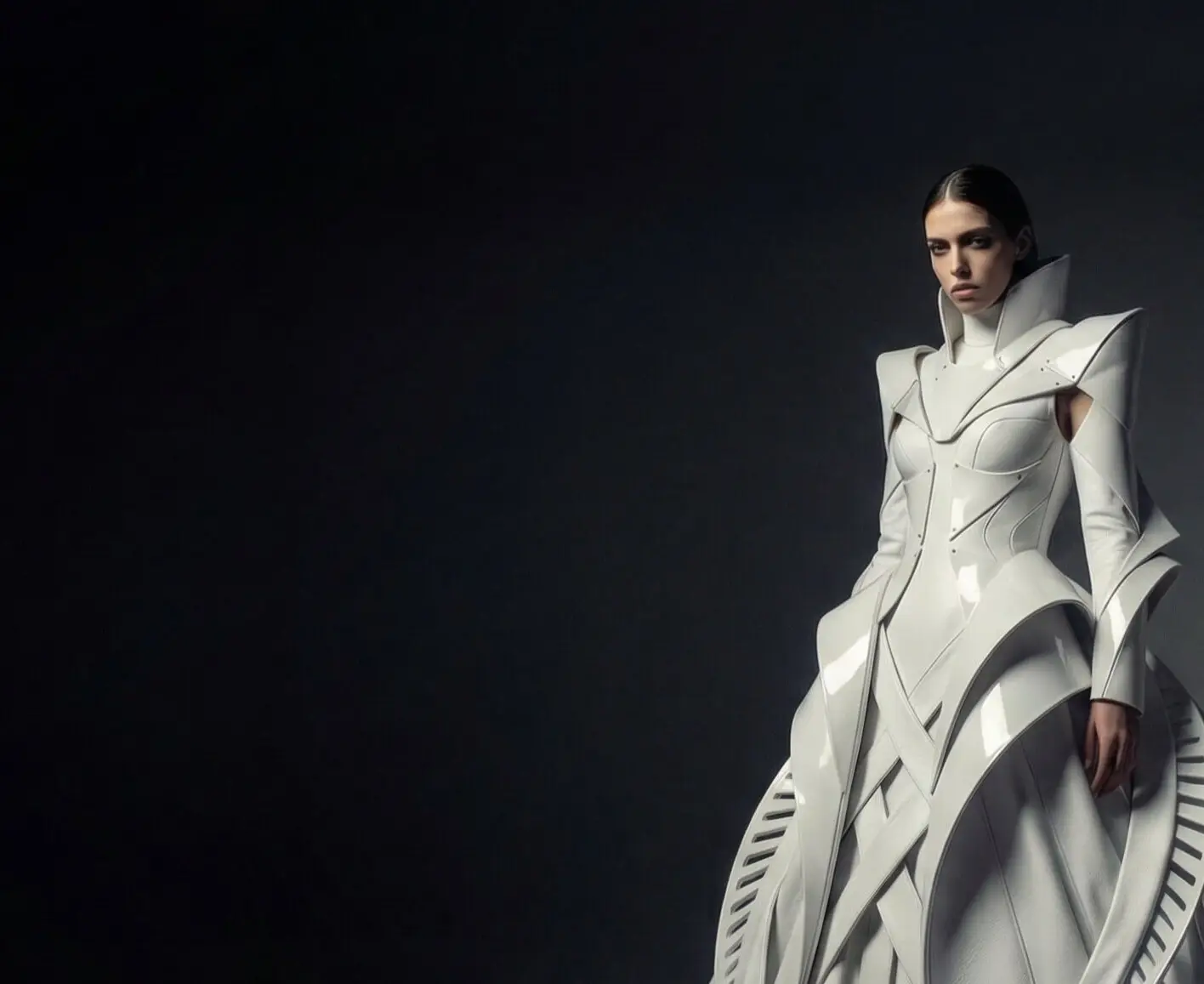 AI fashion editorial